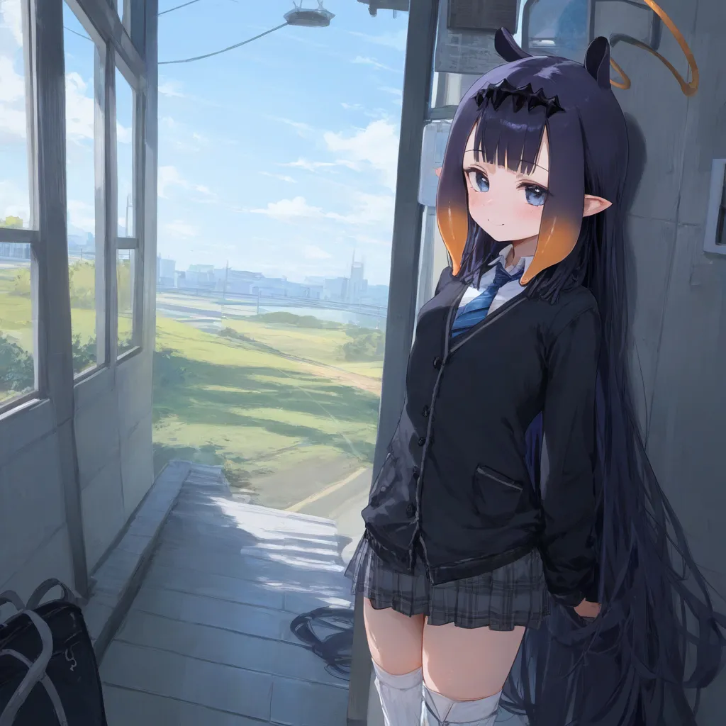 Pixiv-一伊那爾栖ninomae ina'nis-school- page 1 full