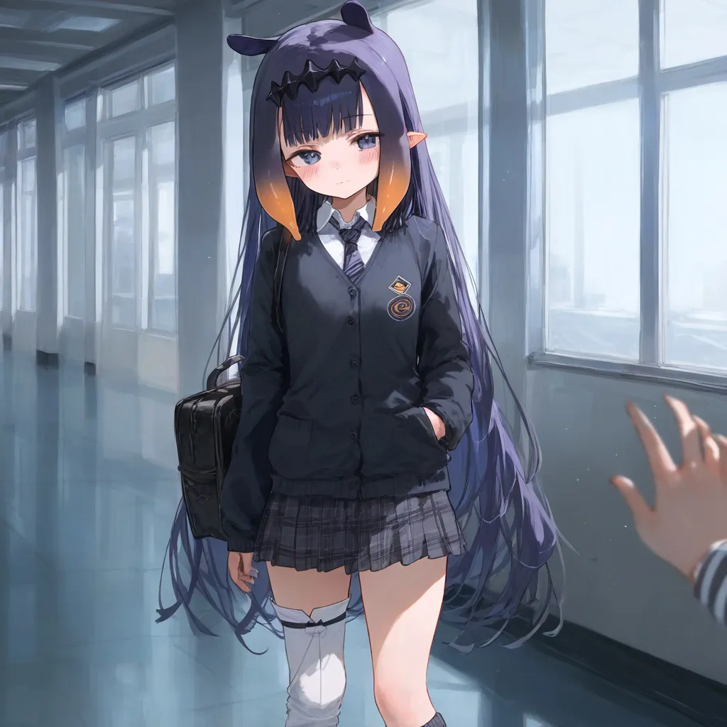 Pixiv-一伊那爾栖ninomae ina'nis-school- page 8 full