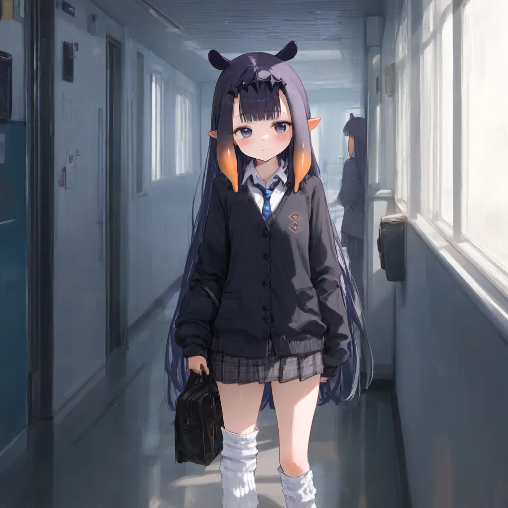 Pixiv-一伊那爾栖ninomae ina'nis-school- page 9 full