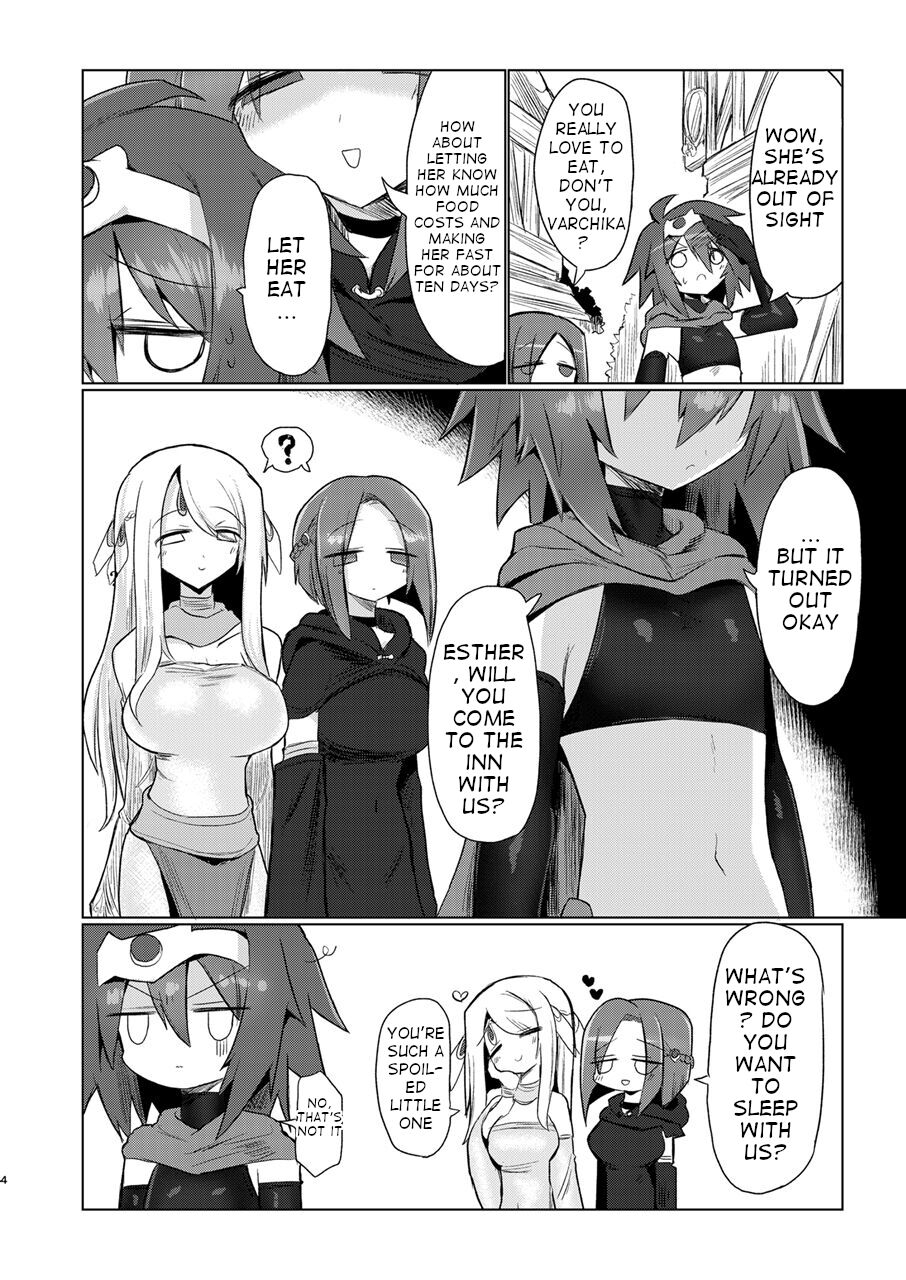 Onna Inma Nanode Onna Yuusha-sama Osoi Masu!! page 3 full