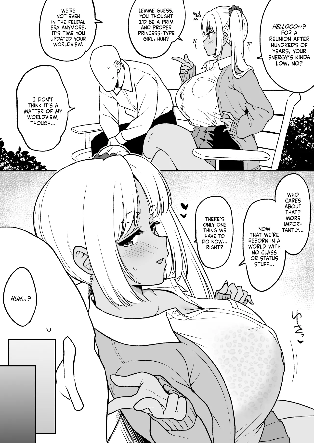 Zense de Musubarenakatta Hime ga Tensei Shitara Gorigori no Gal ni Natteta | The Princess Who Couldn't Be With Me in a Past Life Was Reincarnated as a Hardcore Gal page 2 full