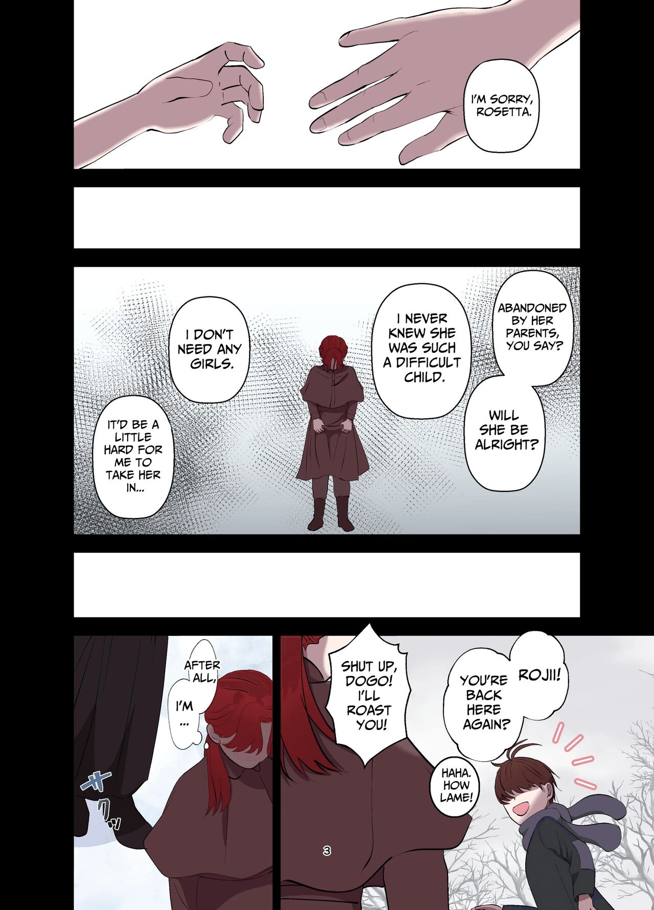 Yomeki okure-mura Musume wa Shinpu-sama no Dekiai kara nige rarenai | Village Woman Who Missed Her Chance At Marriage Cannot Escape From The Infatuated Priest page 4 full