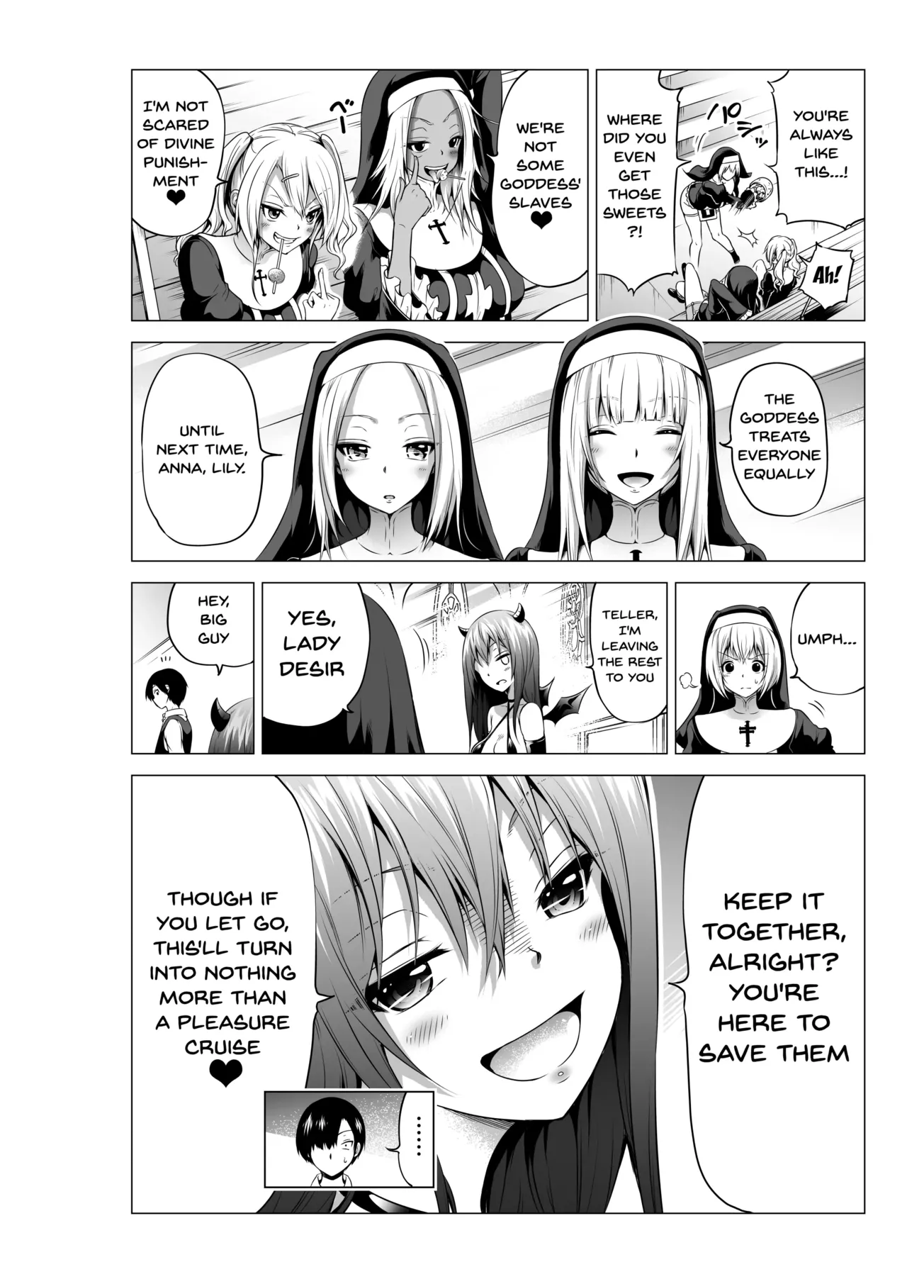 Isekai Harem Paradise Bangai Hen ~Kinyoku no Sister no Kuni~ _ An Other World Harem Paradise Extra Edition ~Country Of The Abstinent Sisters~ page 9 full