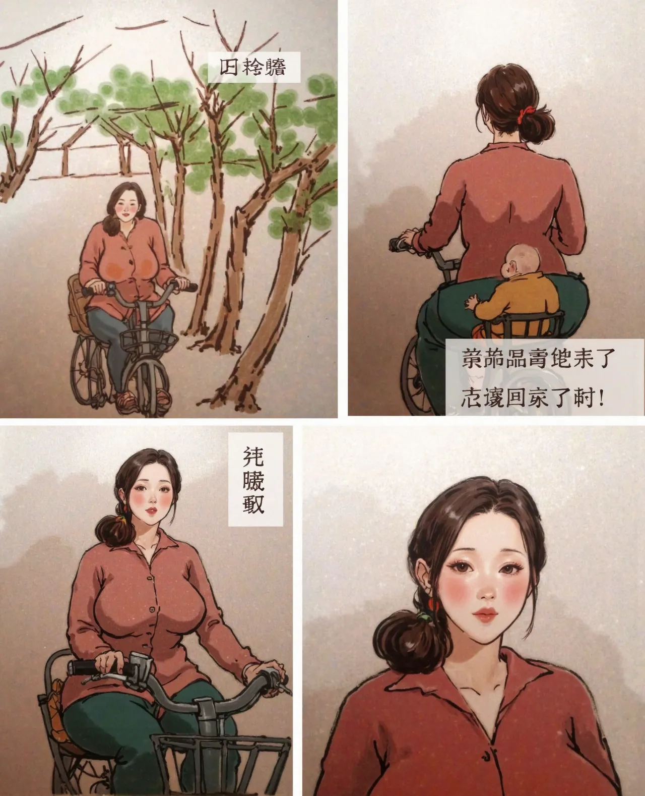 【回娘家-女儿的哺乳期】黑暗 page 5 full