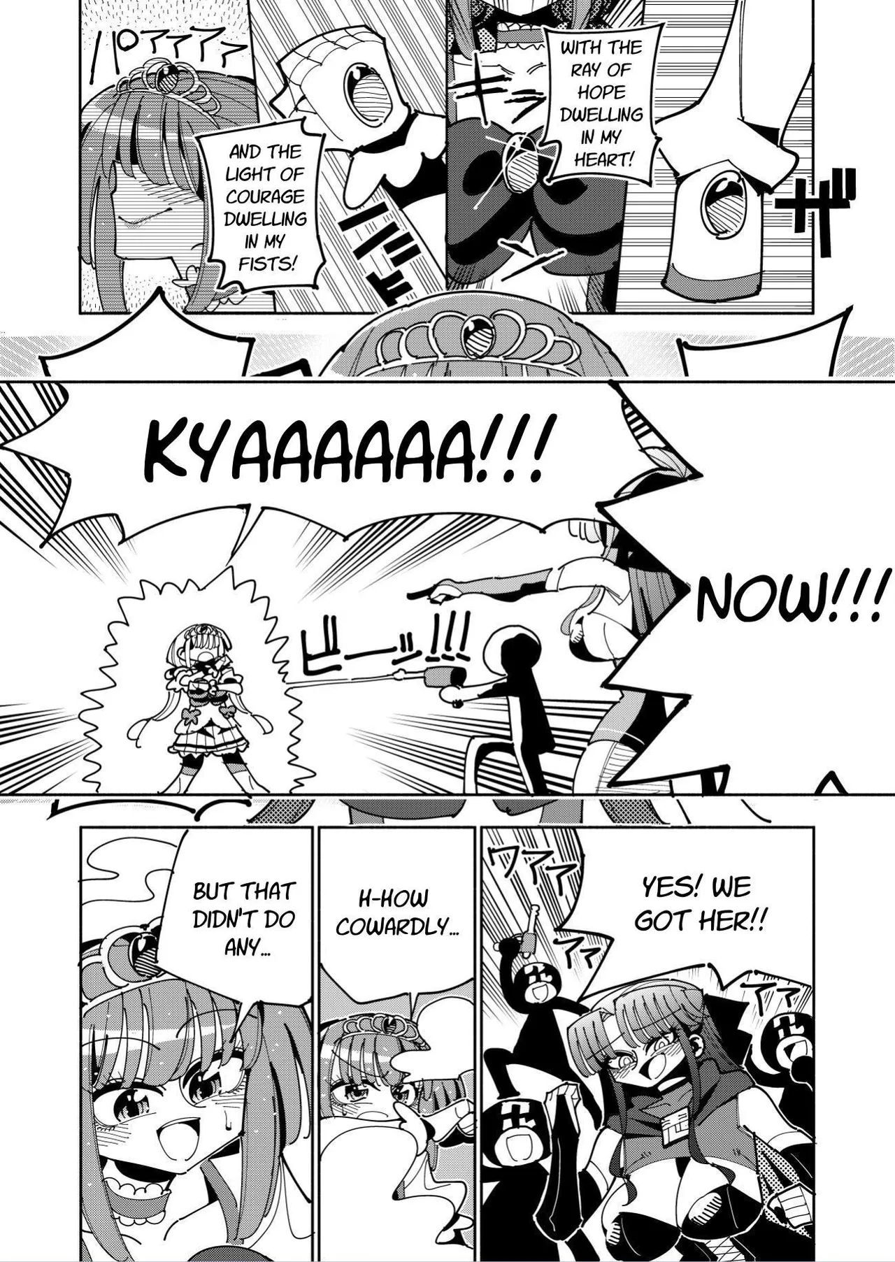 Futanari Mahou Shoujo VS Aku no Onna Kanbu no Yuuwaku | Futanari Magical Girl vs Seduction of an Evil Female Executive page 10 full