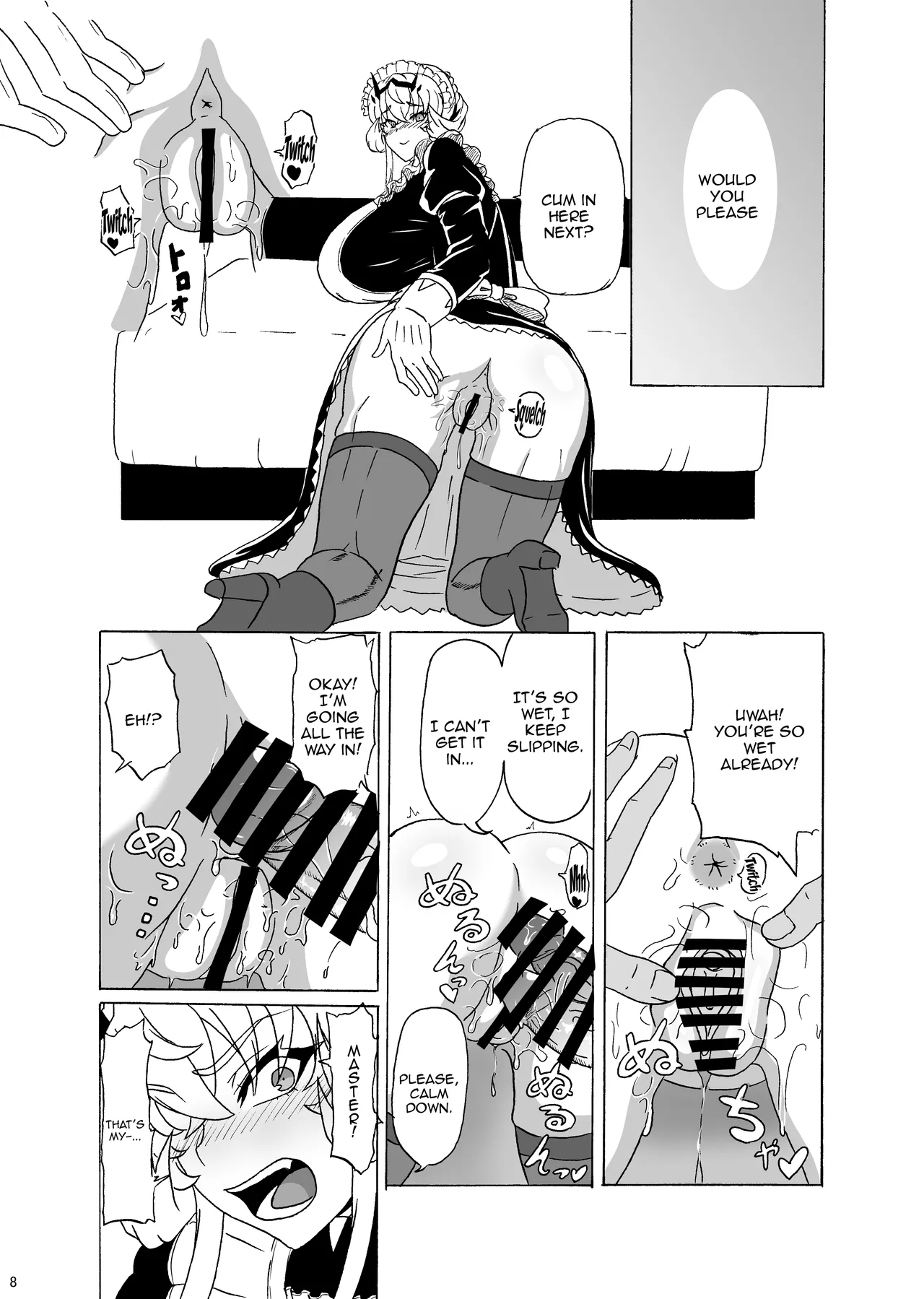 Maid Barghest to Icha Love Sex suru Hon / Having Lewd Lovey-Dovey Sex With Barghest The Maid page 9 full