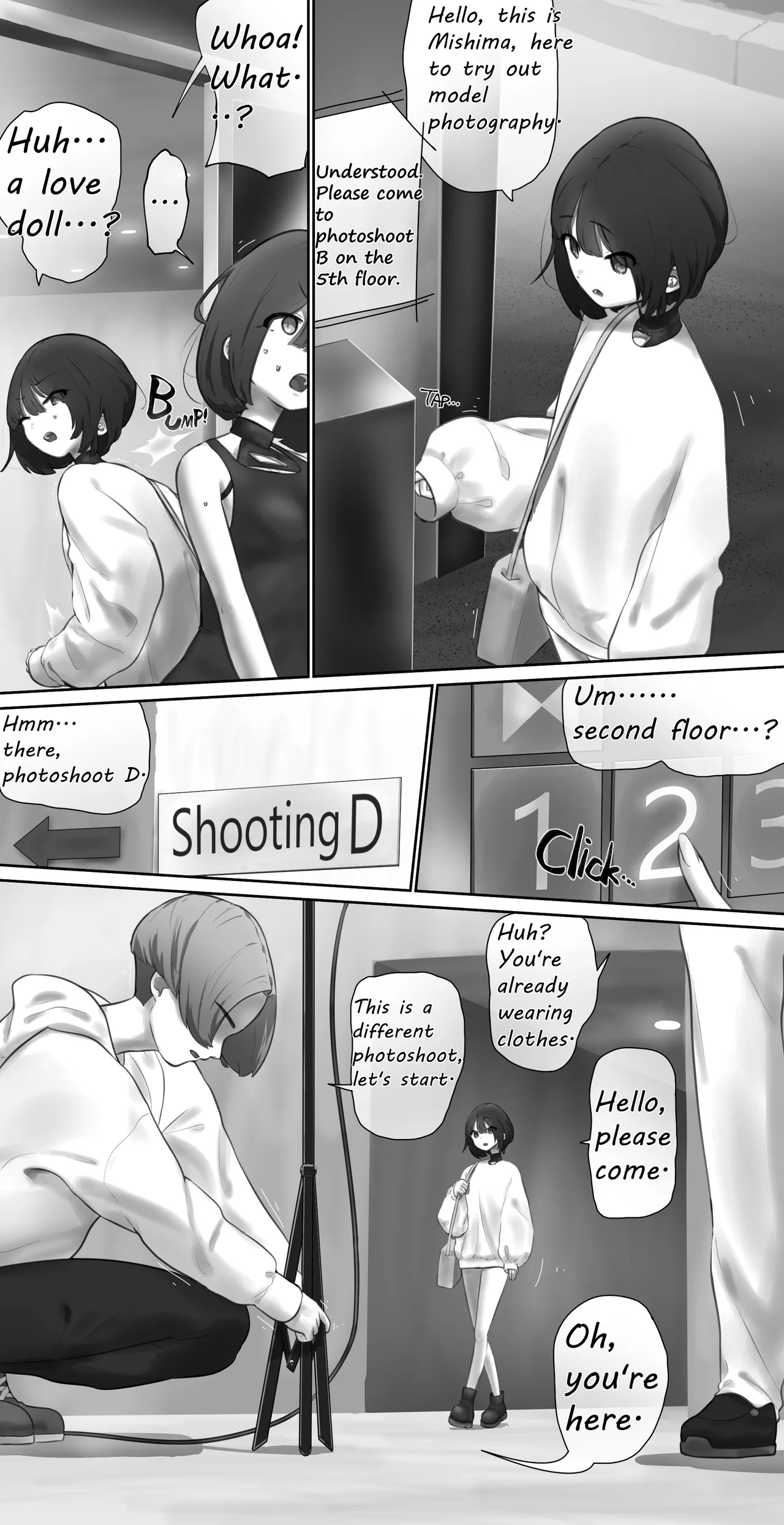 I mistook this for a modeling experience and ended up taking part in a photo shoot in love doll cos page 1 full