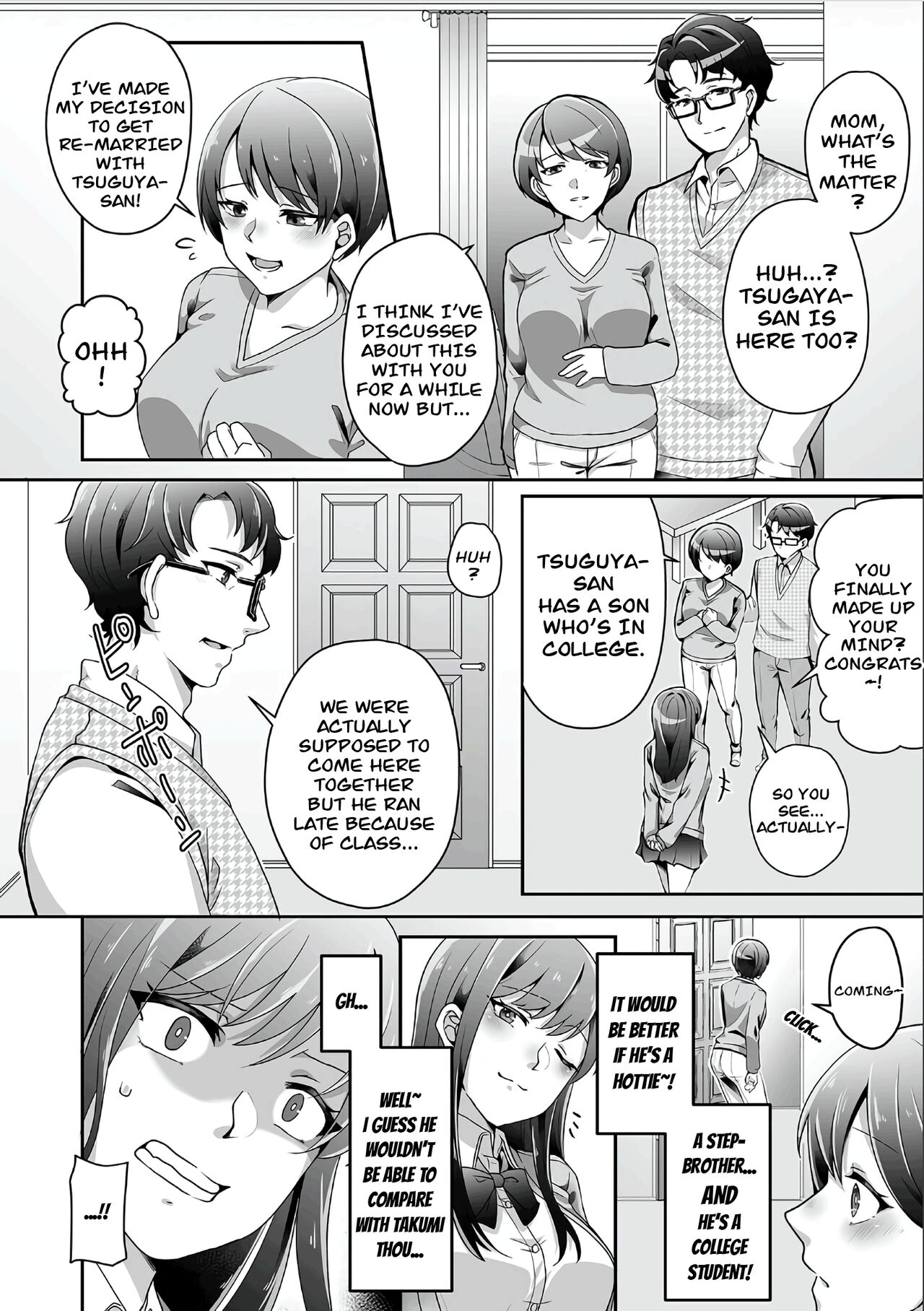 Haha ga Saikon shitara Gikei ga Chou Kuzu na Motokare datta "Kazoku dakedo Yarasete yo w" page 6 full