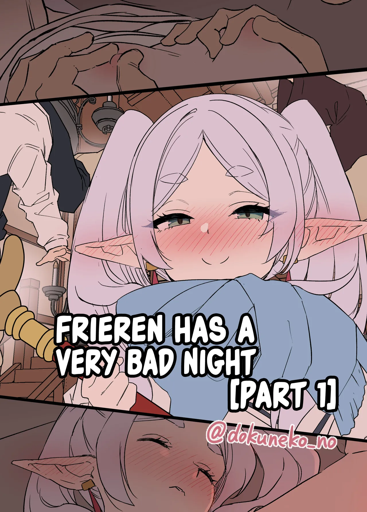 Frieren ni Warui Koto o Suru Hanashi "Zenpen" | Frieren Has a Very Bad Night "Part 1" page 1 full