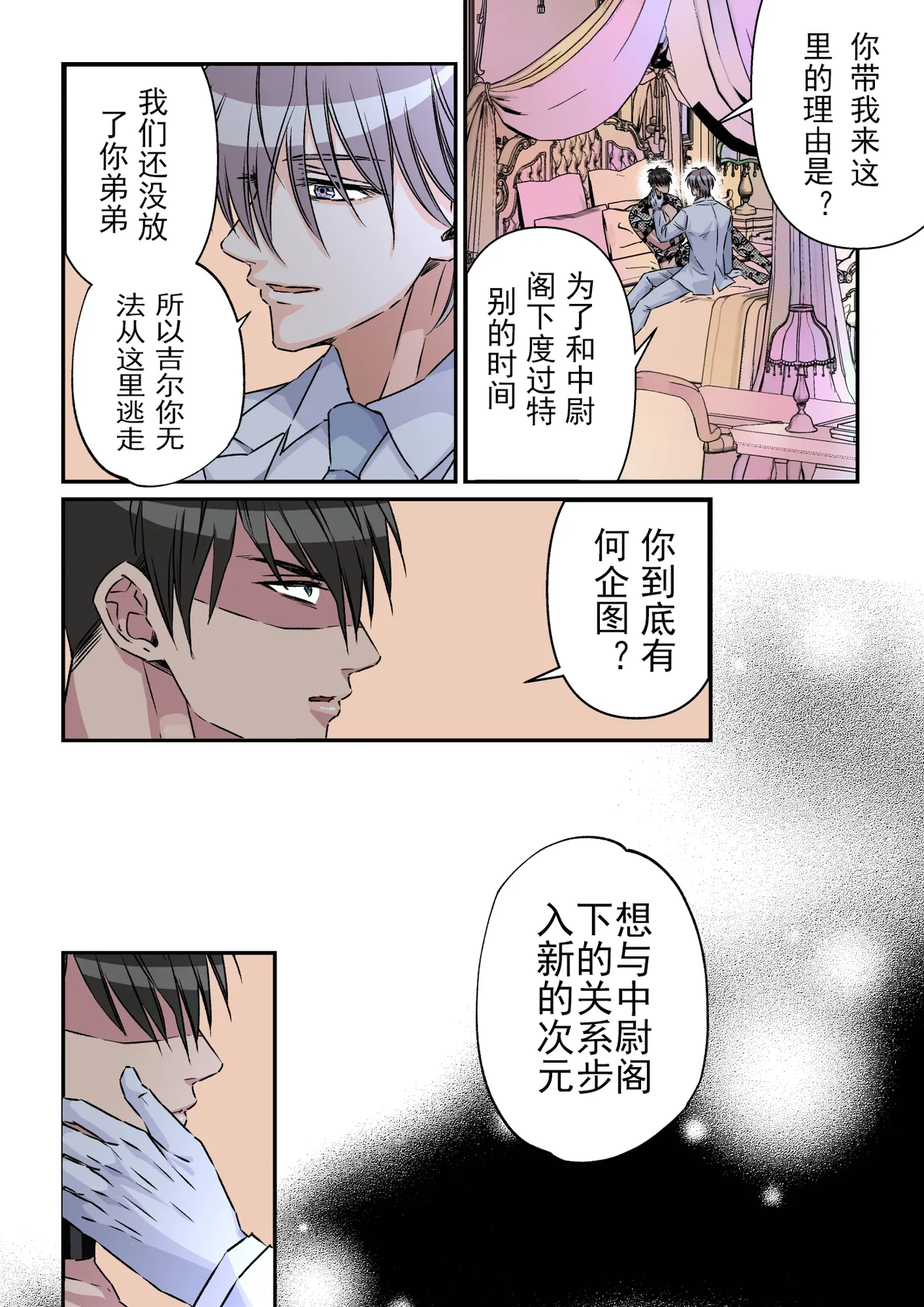 【星谷京】拷問官×強気な青年軍人第4话【男男菊花香个人汉化】【chinese】 page 4 full