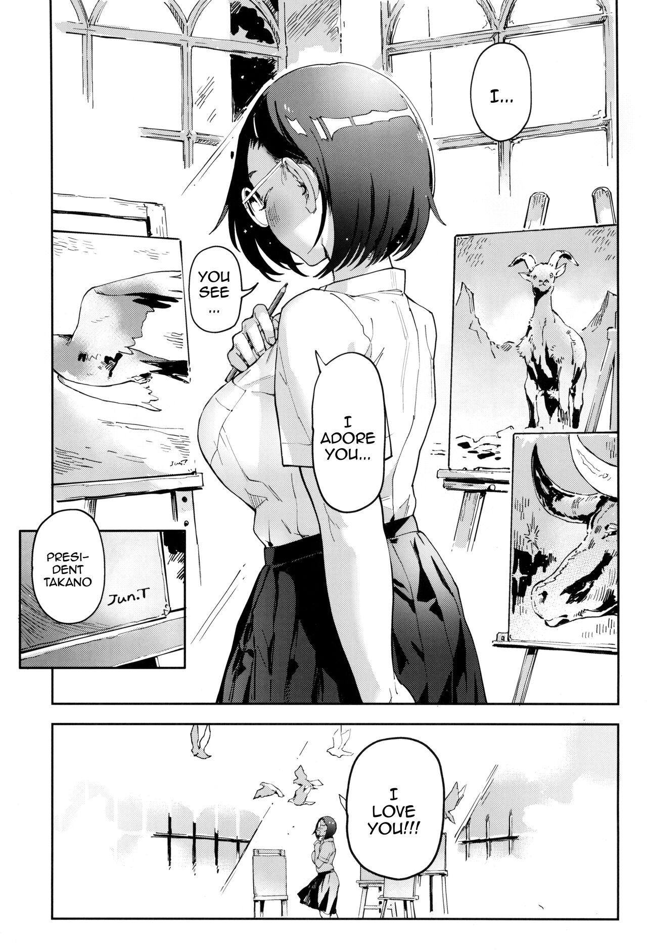 Yamane-san wa Junjou | Yamane-san's Feelings are Pure page 3 full