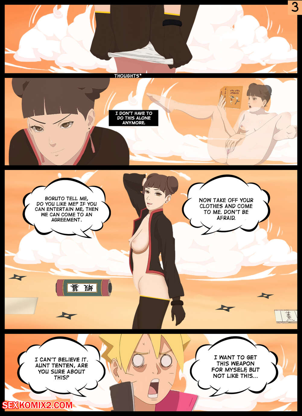 Naruto. Fully armed. KristoLin for sexkomix2.com page 4 full