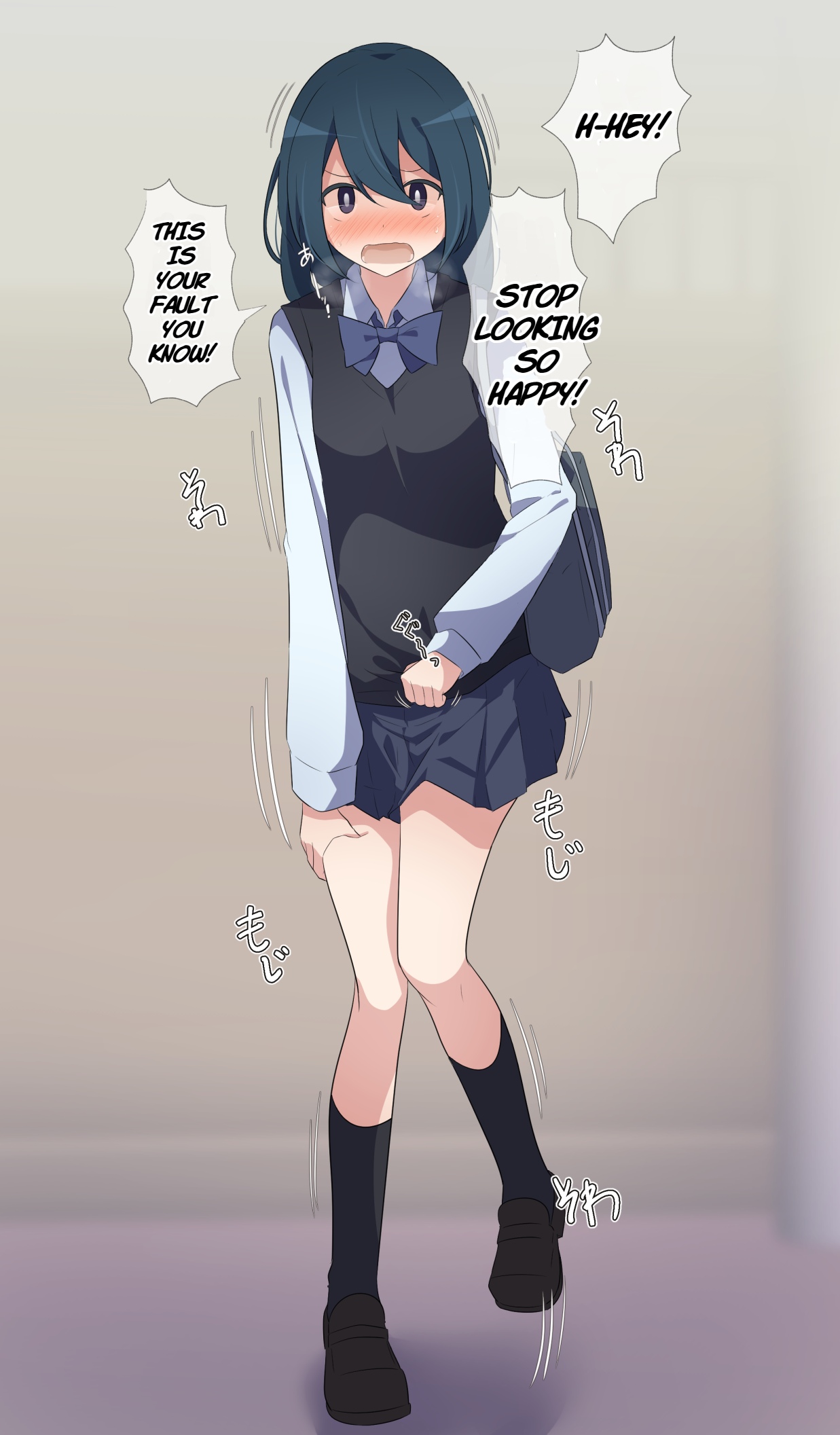 Desperate Girl wets herself due to being teased by her pee-loving boyfriend page 8 full