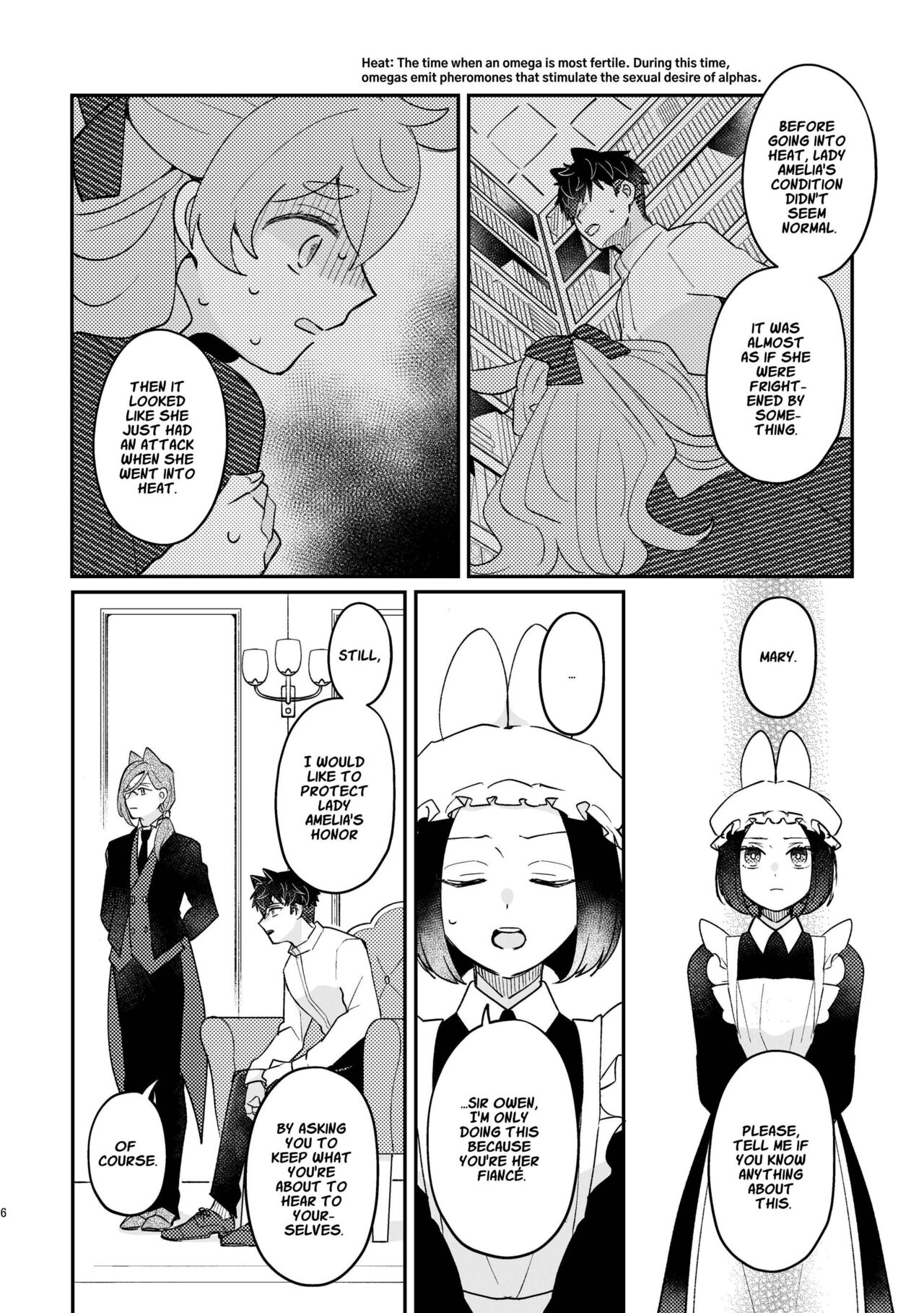 Usagi Reijou to Ookami Reisoku  | Omega Rabbit and Alpha Wolf page 6 full
