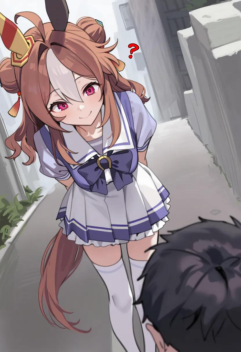 Umamusume Prety Derby Copano Rickey with a kid page 1 full