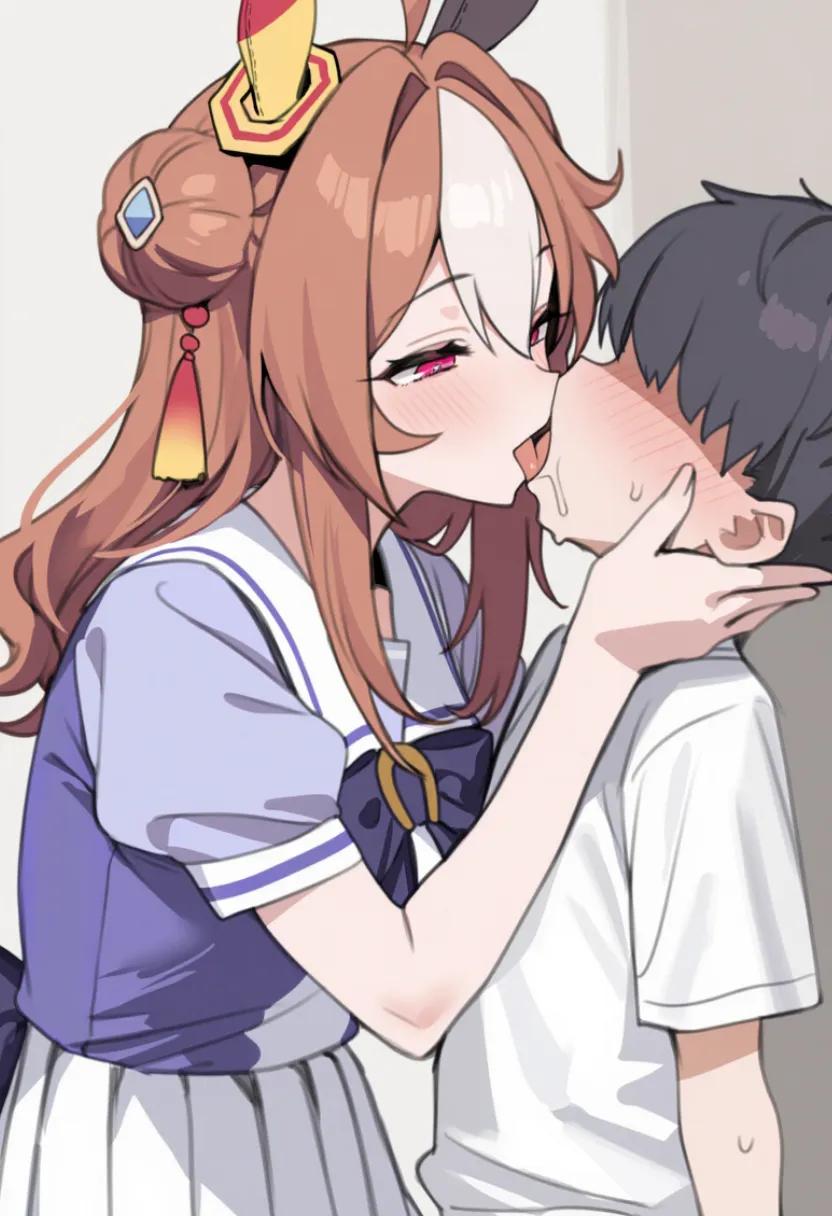 Umamusume Prety Derby Copano Rickey with a kid page 3 full