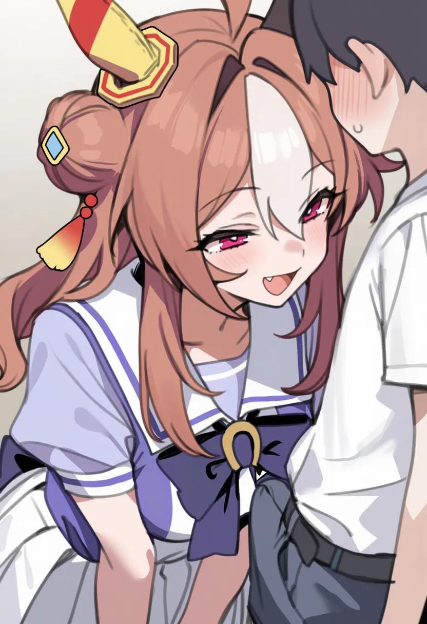 Umamusume Prety Derby Copano Rickey with a kid page 4 full