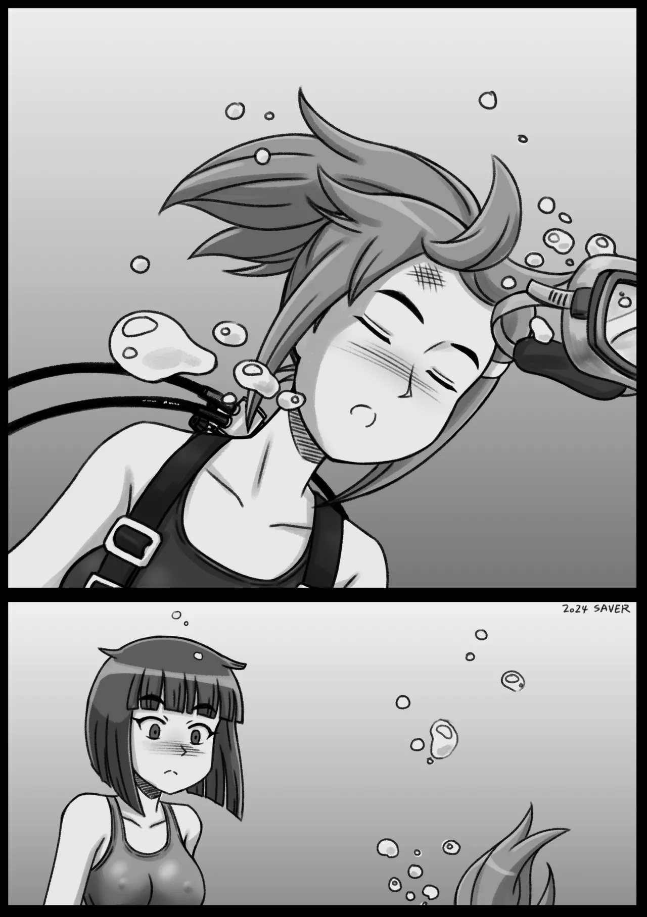 Peril Actress Yuri/Soaked Spirits page 4 full