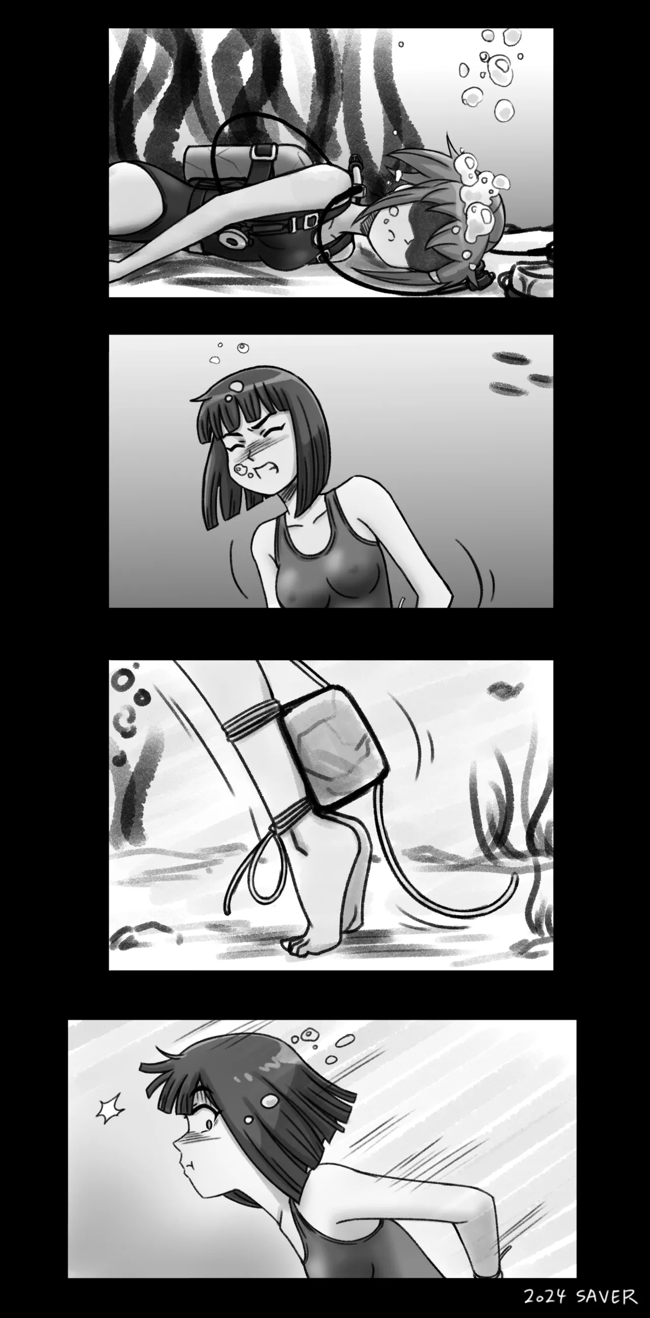 Peril Actress Yuri/Soaked Spirits page 9 full