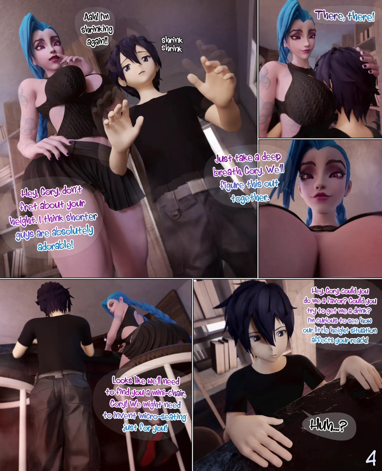 Intimate Date with Jinx! page 4 full