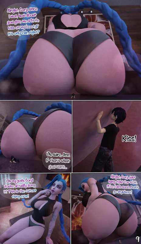 Intimate Date with Jinx! page 9 full