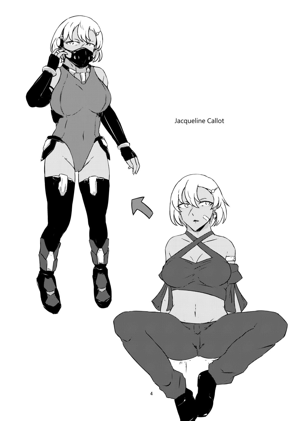 akuma no jikken kubi nashi musume wa musuba reru page 4 full