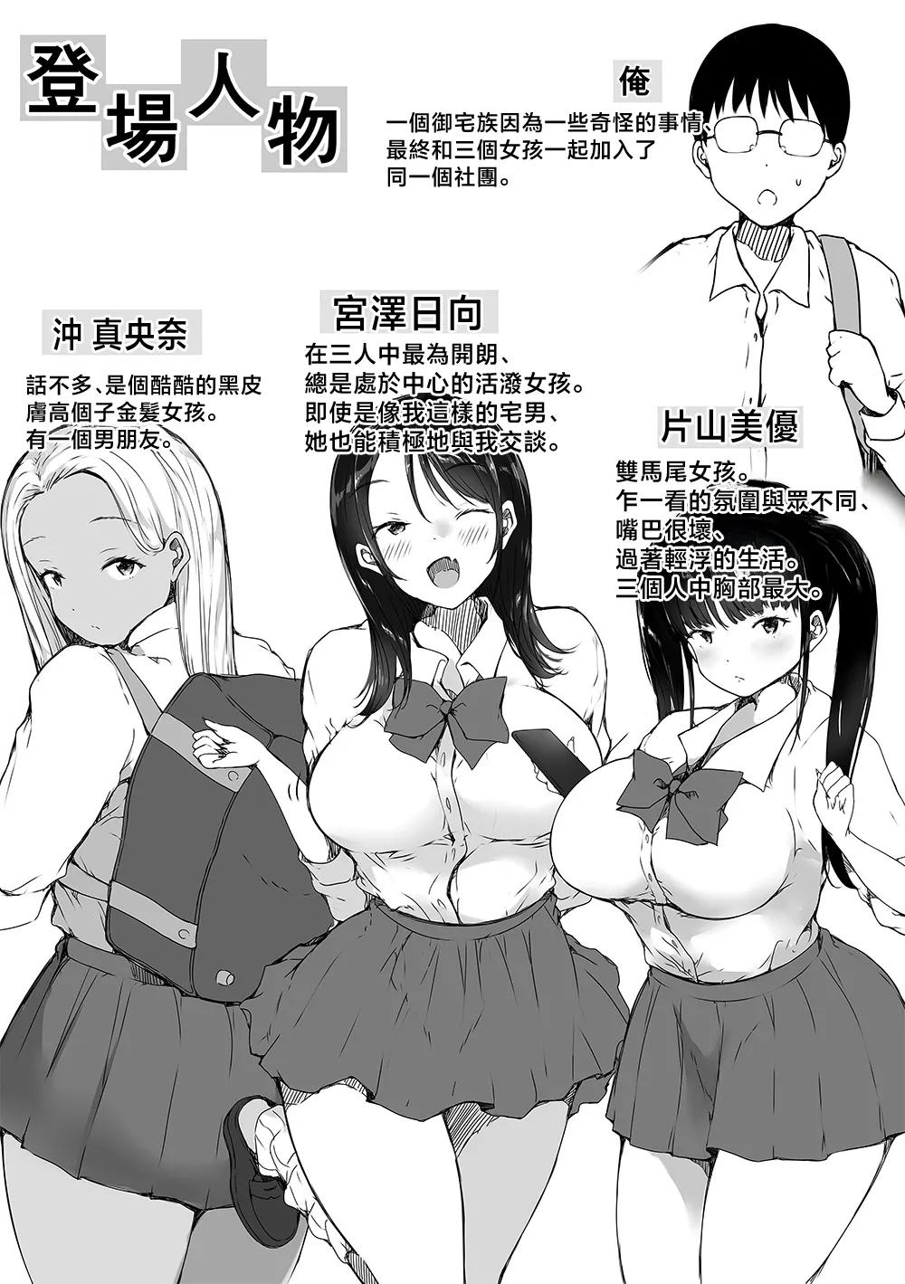 Bocchi no Ore ga Kyonyuu Gal 3-nin ni Yuuwaku sareteru Ken～ muramura genkai no3 nin kara sorezore yo bi da si hen～ page 2 full