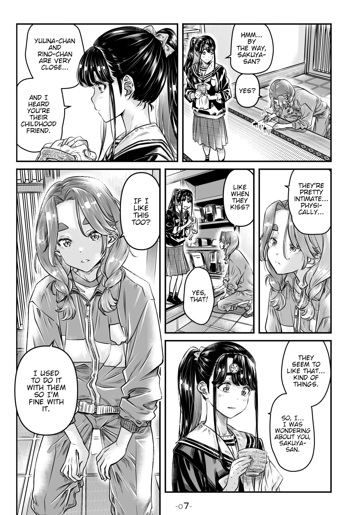 Nadeshiko Hiyori 2nd season - SERIES of GIRL's LOVE STORY ~episode 5~ page 8 full