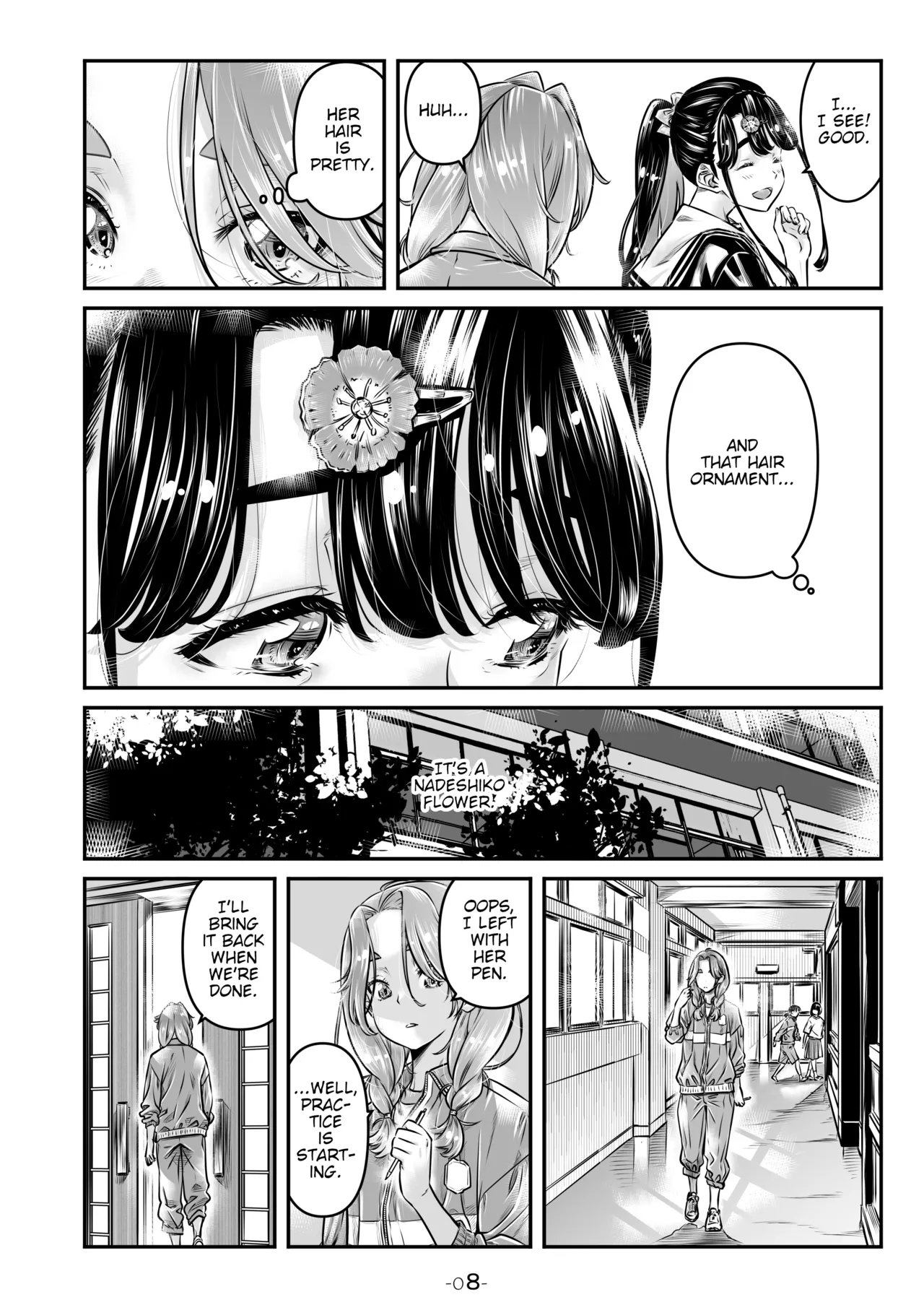 Nadeshiko Hiyori 2nd season - SERIES of GIRL's LOVE STORY ~episode 5~ page 9 full