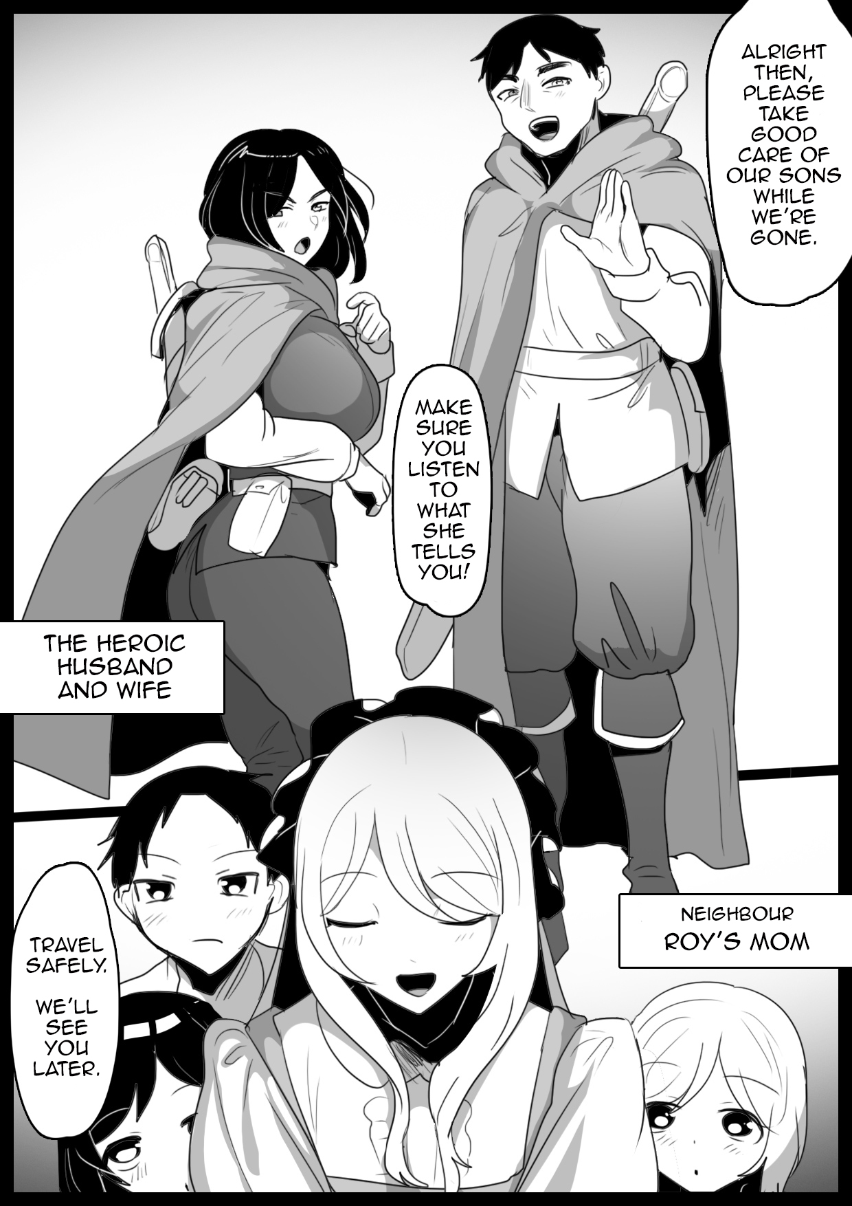 Succubus Shimai ni Papa no Kawari ni Houfuku Sakusei Sareru Ohanashi | The Tale of Vengeful Succubus Sisters Forcing Boys to Cum in Place of Their Daddy page 2 full