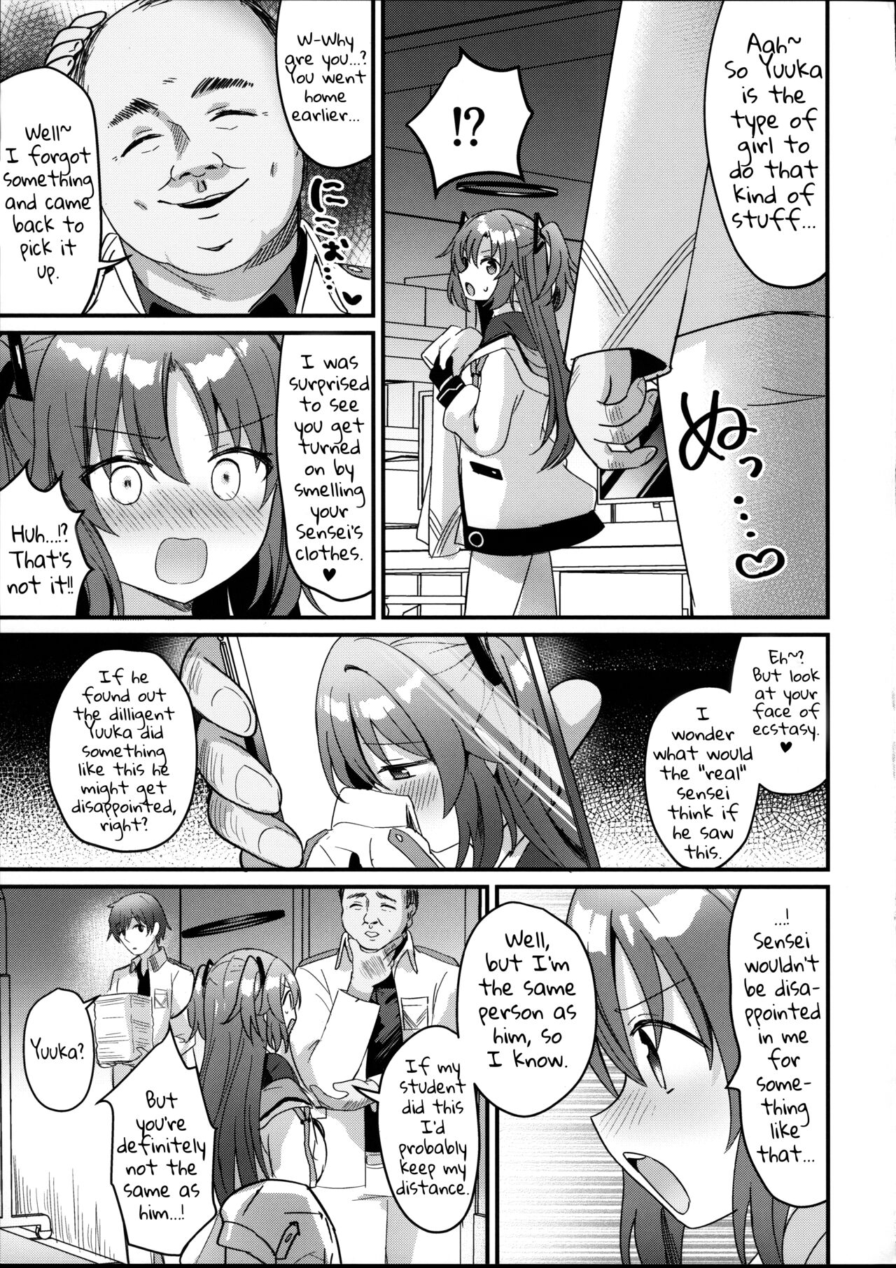 Kimodebu Sugite Kivotos o Horoboshita Sensei ga Bessekaisen no Yuuka o NTR Ryoujoku suru Hon page 10 full