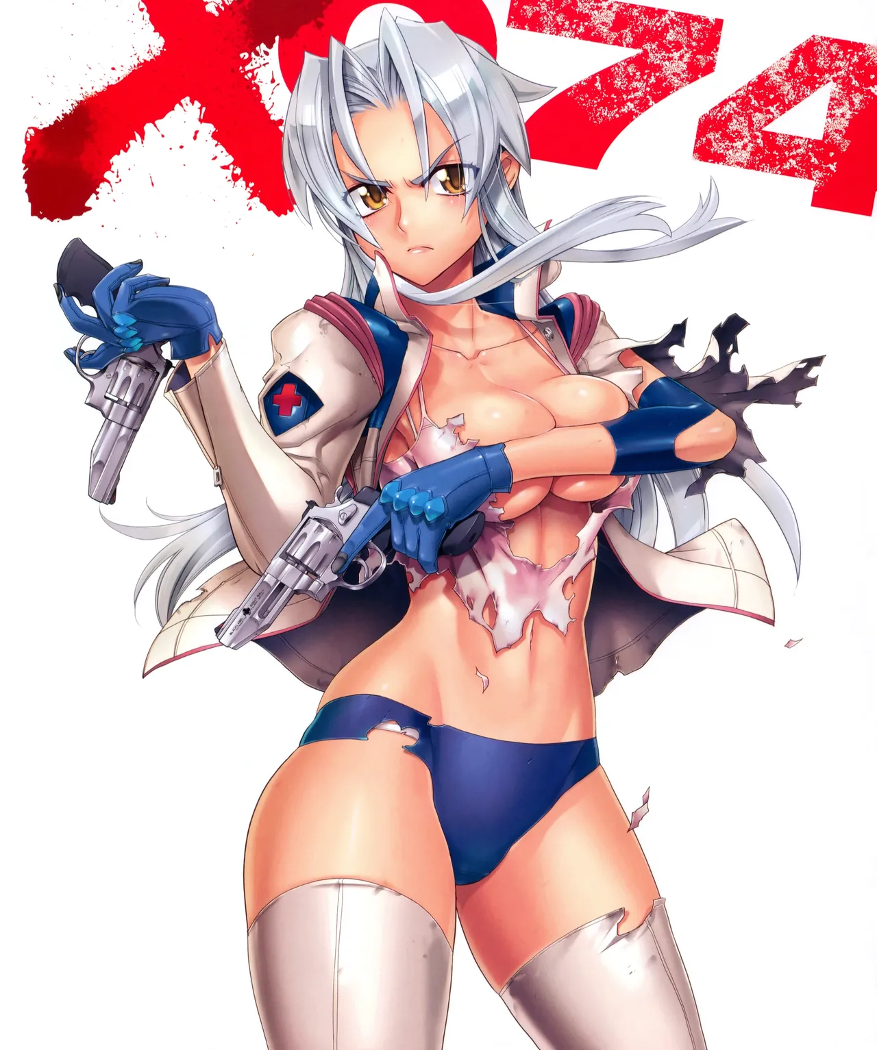 Triage X manga fanservice compilation page 4 full