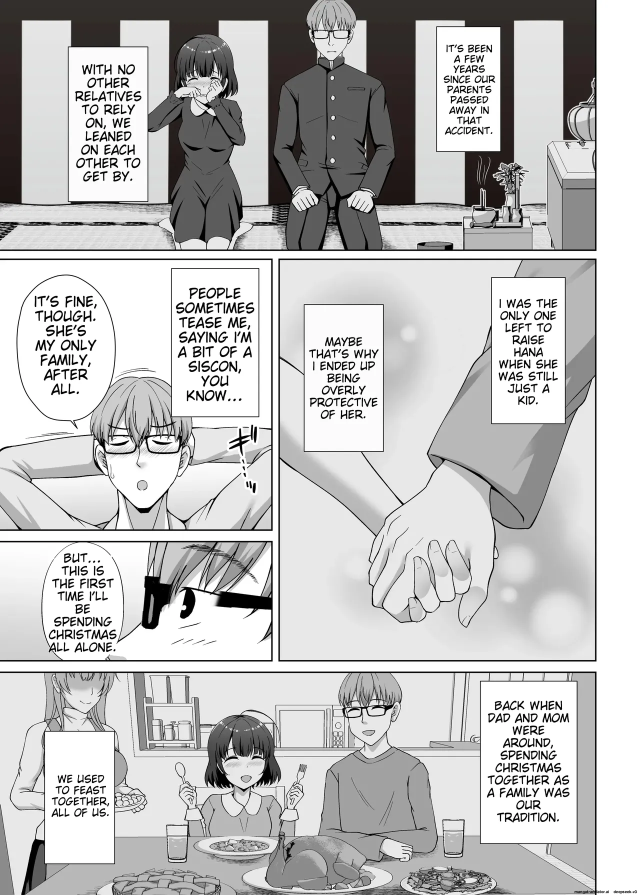 Imouto ga Asagaeri shita Christmas ~Teshio ni Kaketa Imouto wa Yarichin Kareshi ni Sei no Roku Jikan Kotteri Dakareteita~ page 8 full