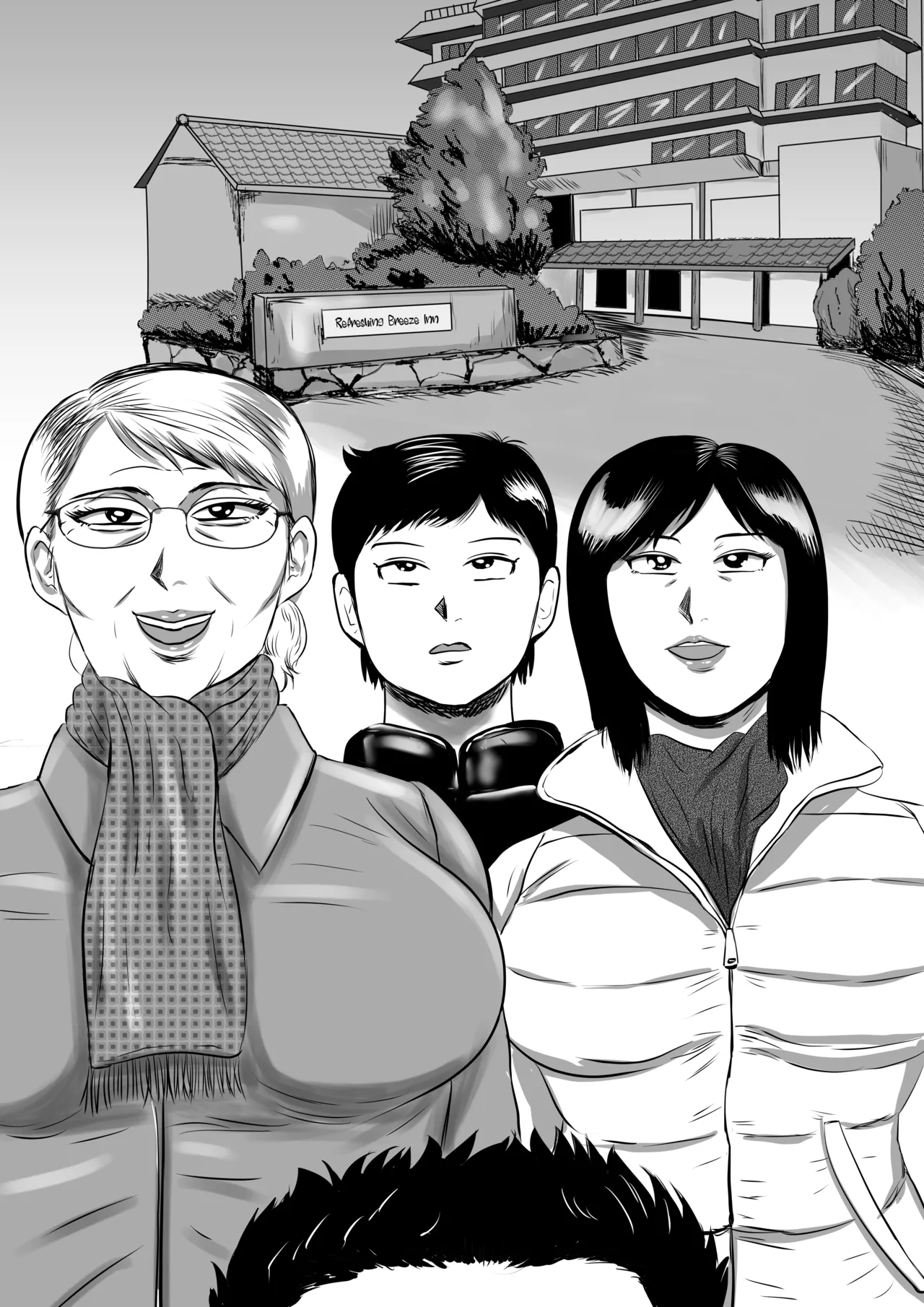 Obaa-chan-chi ni Boku wa Iku! Shinnen Onsen Ryokou Hen page 2 full