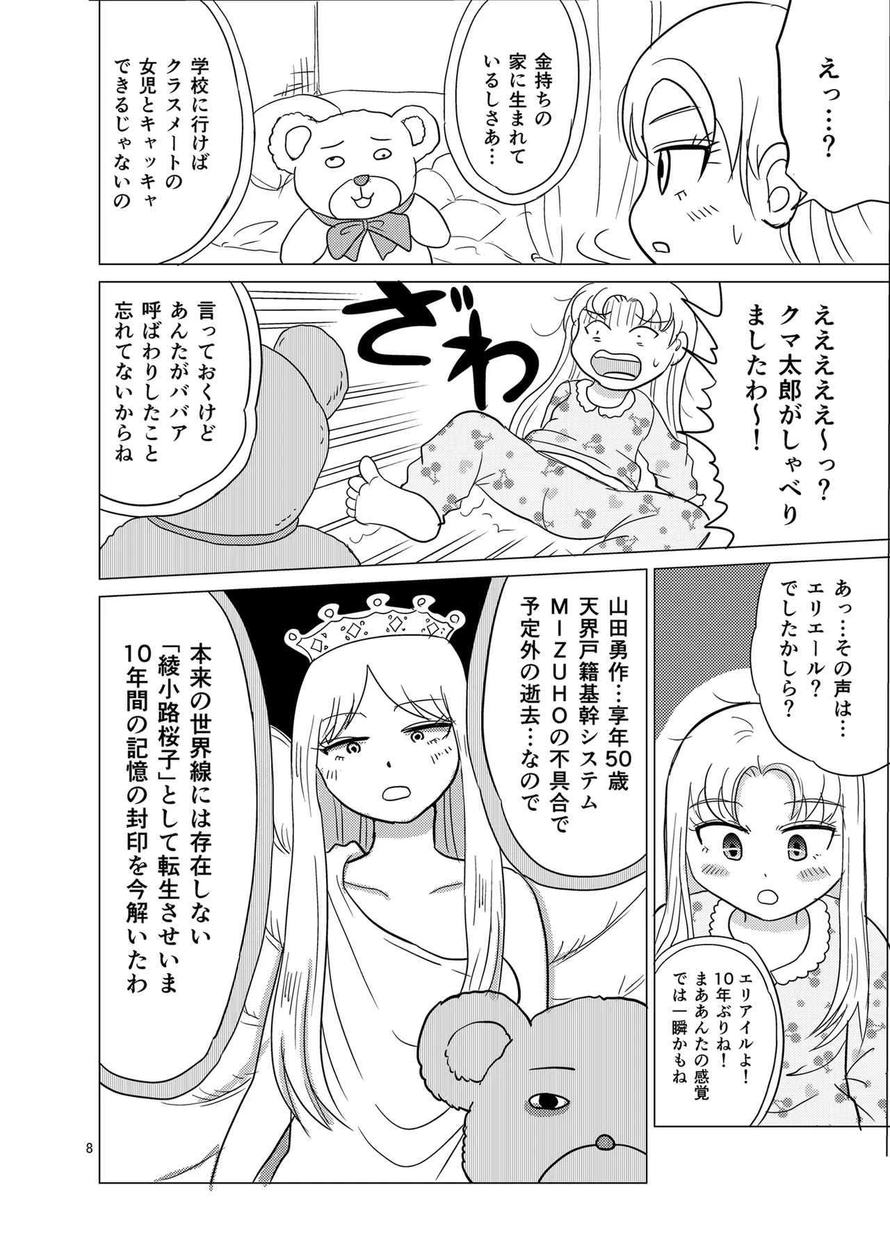 Kochira ossan TS tensei botsuraku reijōmonogatari 1 page 7 full