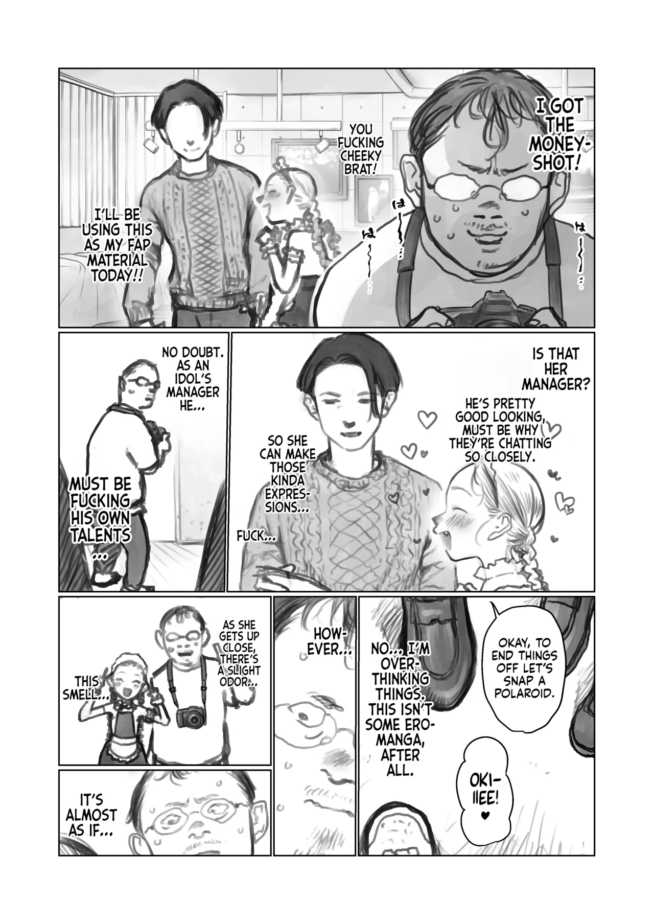 Osu no Kaori Tadayou Oshi no Ko | The lingering scent of a man is on my oshi page 3 full