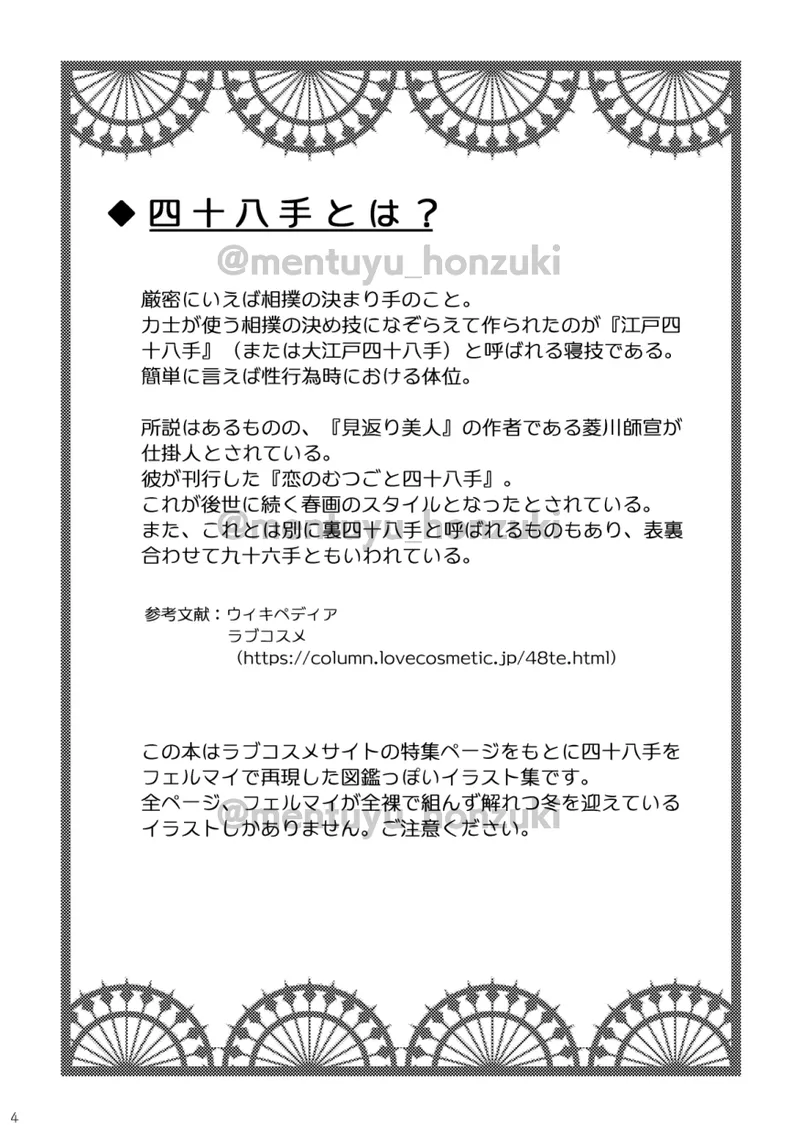 大人の図鑑～フェルマイ四十八手～ page 3 full