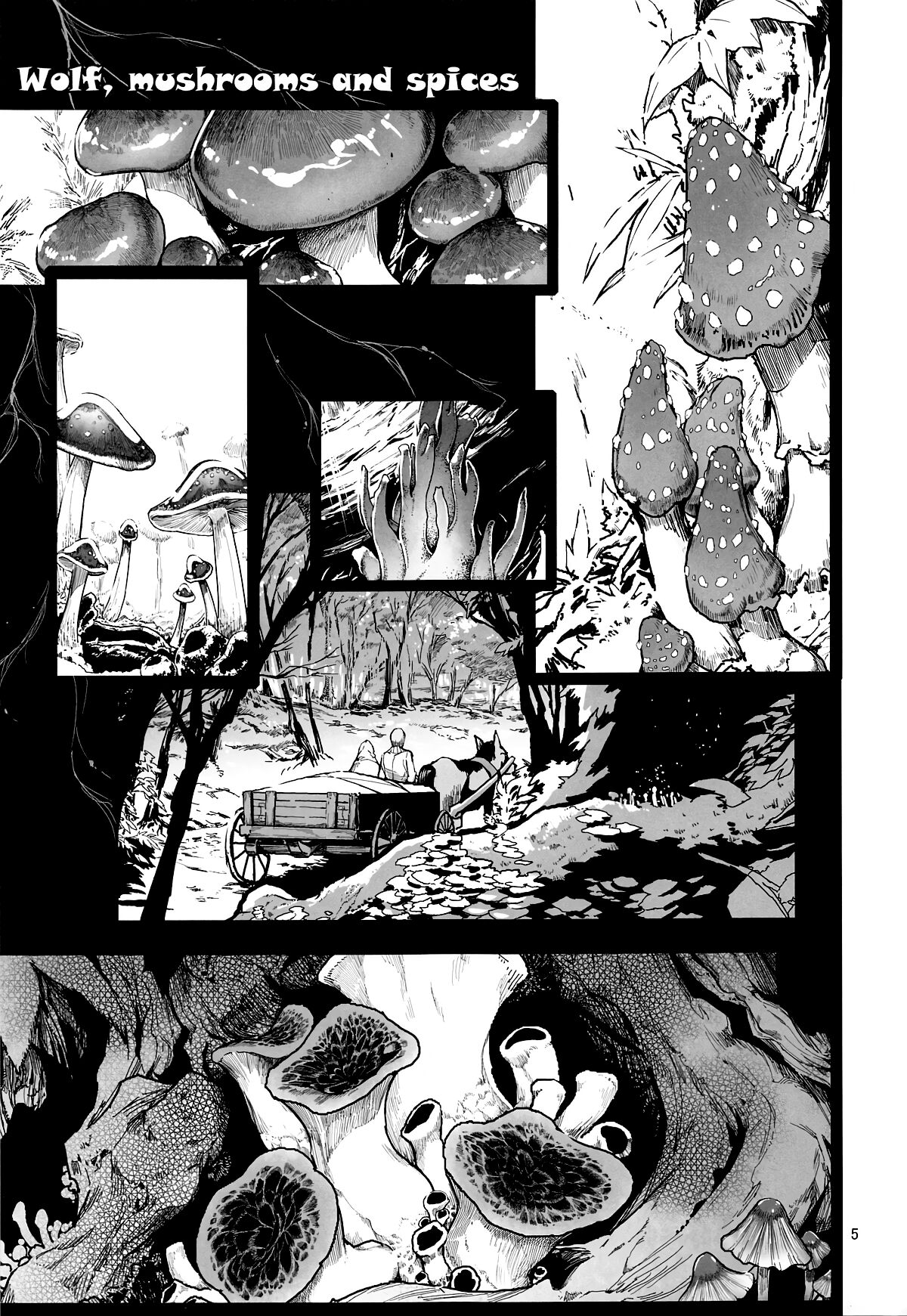 Ookami to Kinoko to Koushinryou - Wolf,mushrooms amd spices page 4 full