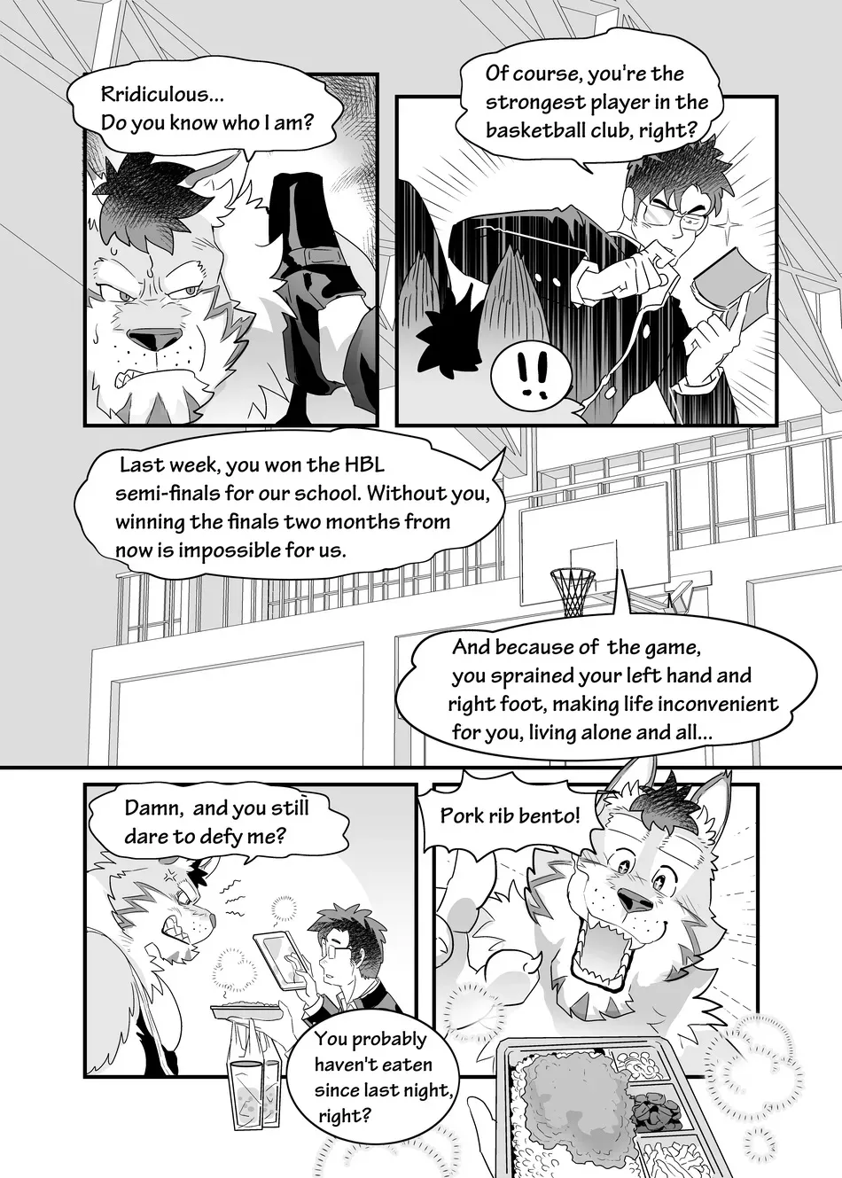 Bully Senpai and Student Discipline Officer page 9 full