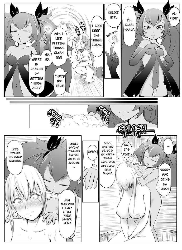 Succubus x Elf: Pleasure from Eating Poop ~Part 1~ page 7 full