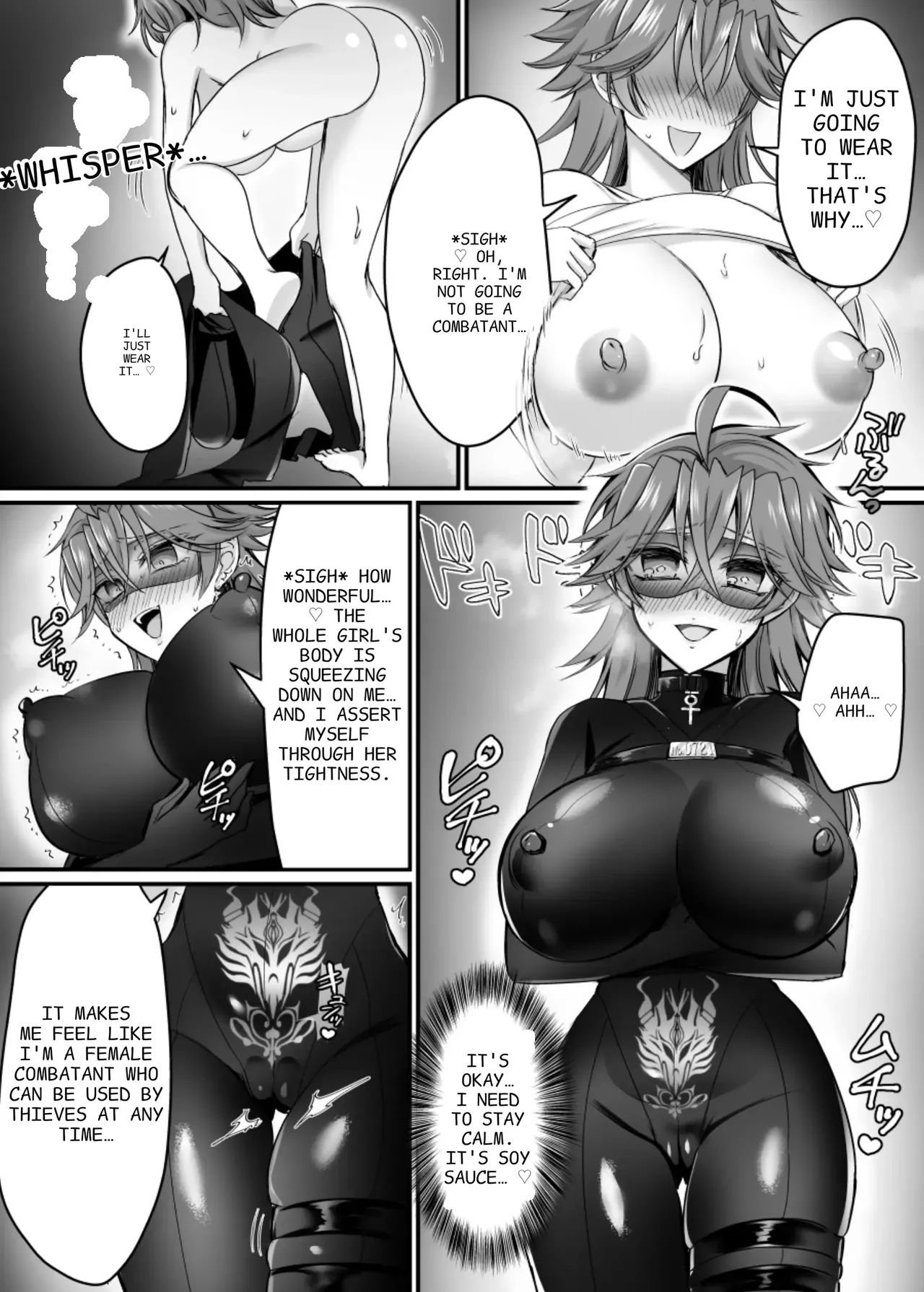 Saber Red: The Heroic Female Combatant of Justice page 7 full