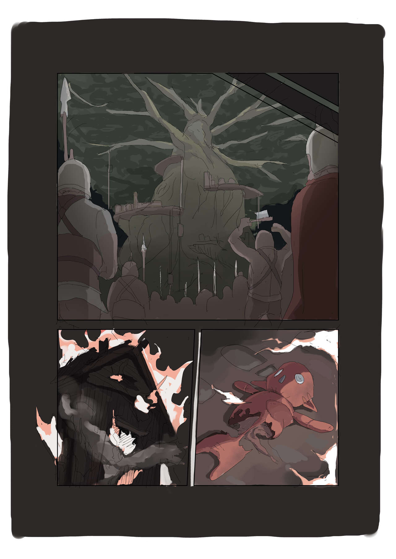 Kasshoku Elf Dorei Choukyou  | 褐皮精灵奴隶调教 page 2 full