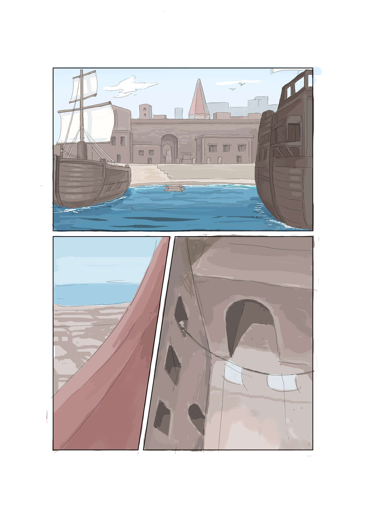 Kasshoku Elf Dorei Choukyou  | 褐皮精灵奴隶调教 page 4 full