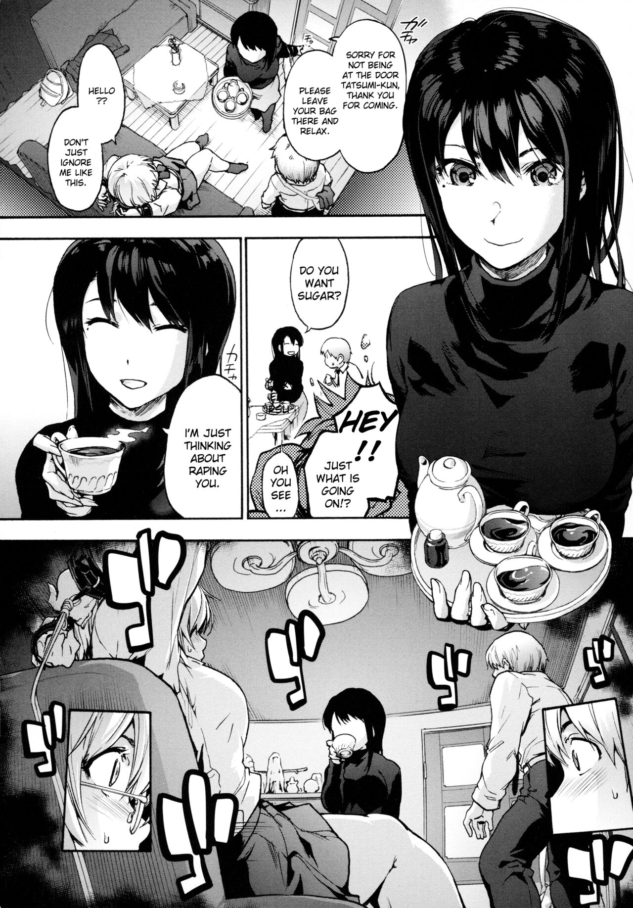 Harem Cult side HAREM Chapter 1 | La carte, s'il vous plait | The Map, Please page 4 full