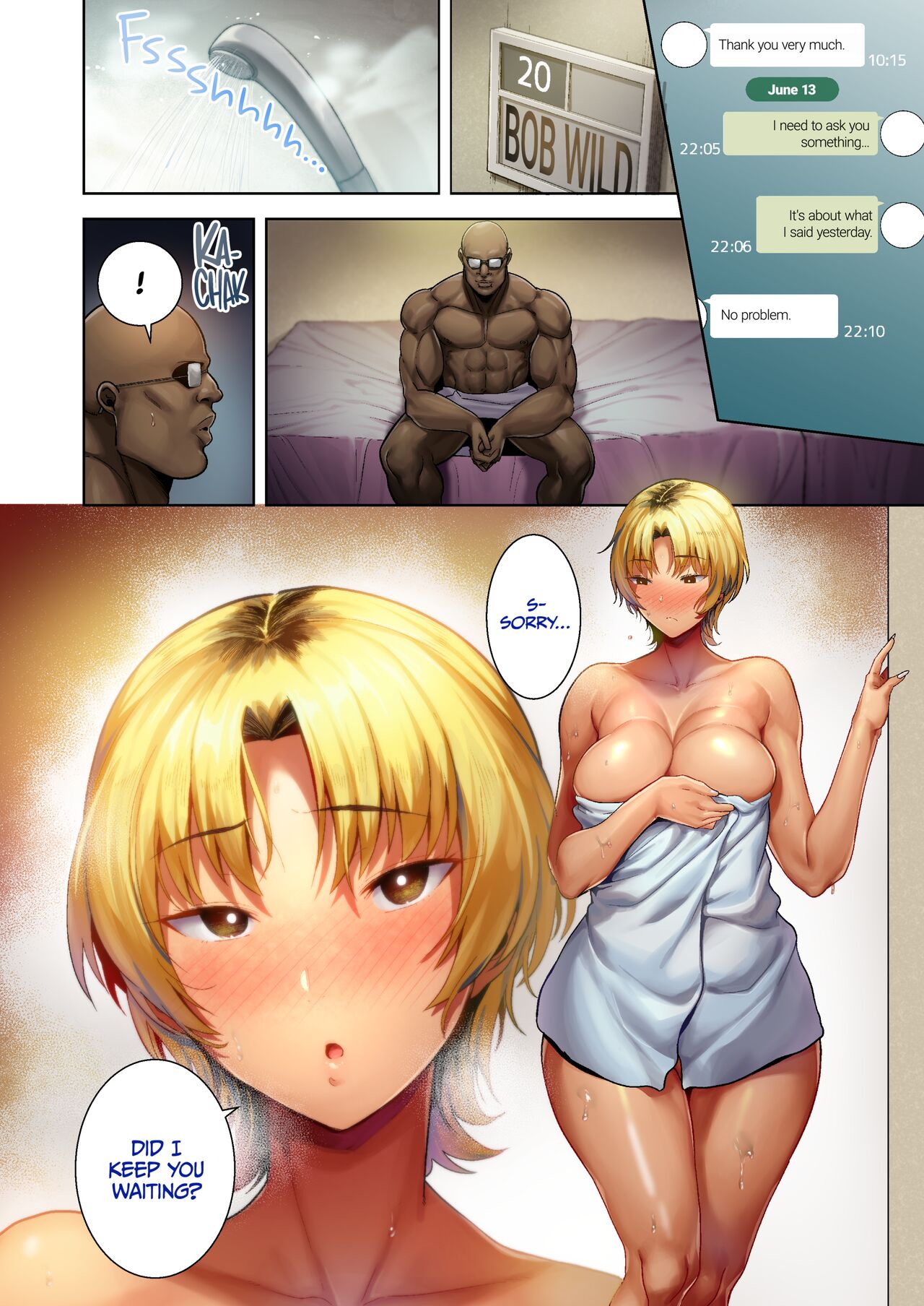[DOLL PLAY (Kurosu Gatari)] Wild-shiki Nihonjin Tsuma no Netorikata Sono Ni | Wild Method - How to Steal a Japanese Housewife - Part Two Hentai - Raw  15