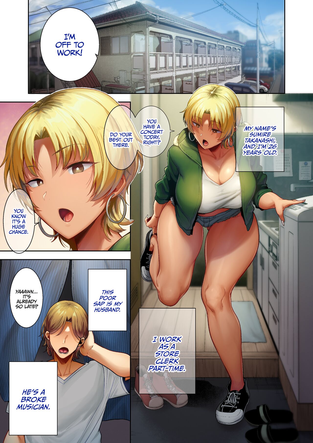 [DOLL PLAY (Kurosu Gatari)] Wild-shiki Nihonjin Tsuma no Netorikata Sono Ni | Wild Method - How to Steal a Japanese Housewife - Part Two Hentai - Raw  2