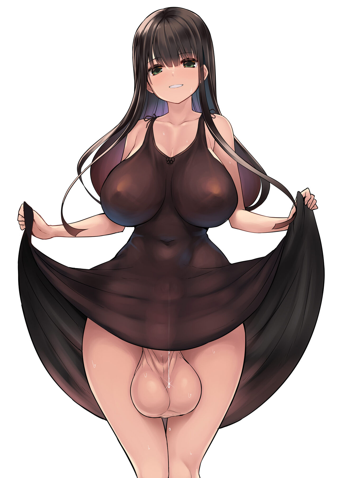 Futanari Yukie-san to Naisho no Nyoudoukan | 雪江姑妈和我的秘♡密尿道奸 page 2 full