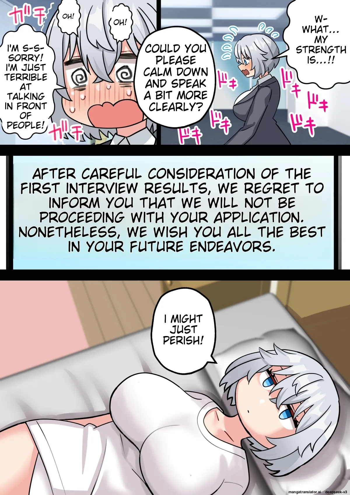 Koutensei Futanari Shuukatsusei ga Chinpo wo Ikashite Kigyou suru Hanashi page 4 full