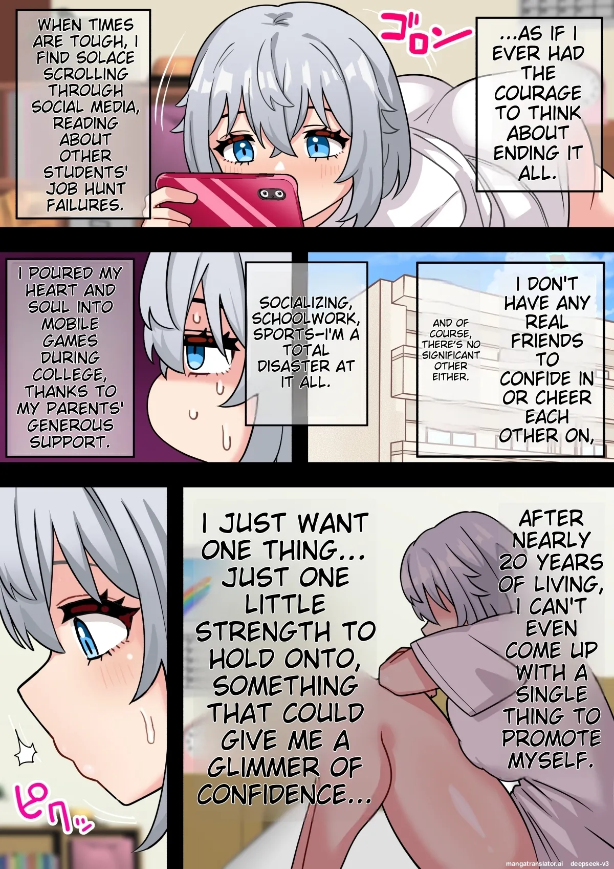 Koutensei Futanari Shuukatsusei ga Chinpo wo Ikashite Kigyou suru Hanashi page 5 full