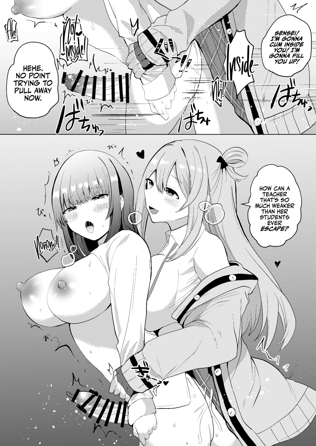 Futanari Nonomi x Futanari Onna Sensei page 10 full
